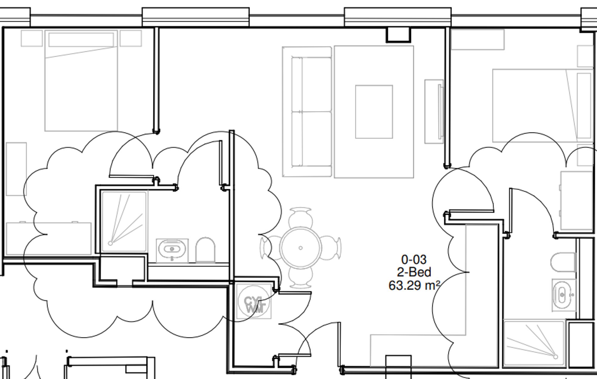 Apt 311 Iron Yard Young Street, Sheffield floorplan