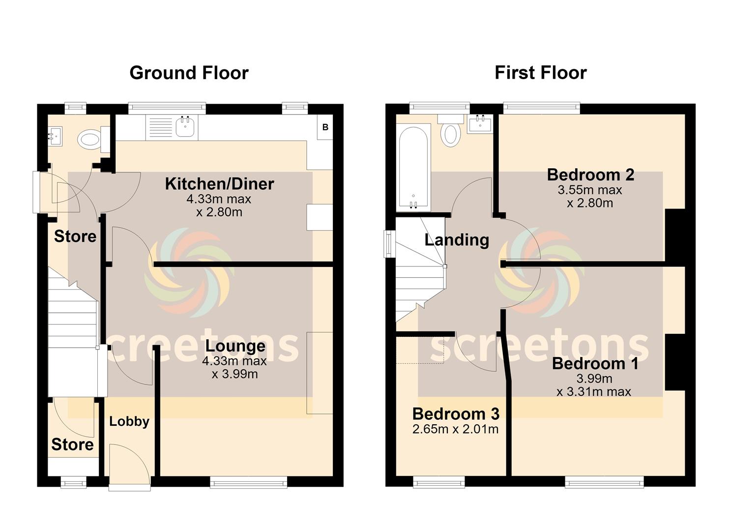10, South Road, Moorends floorplan