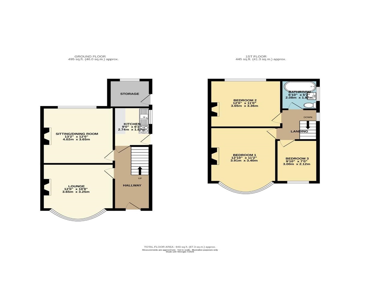 15, Rosslyn Road, Manchester floorplan