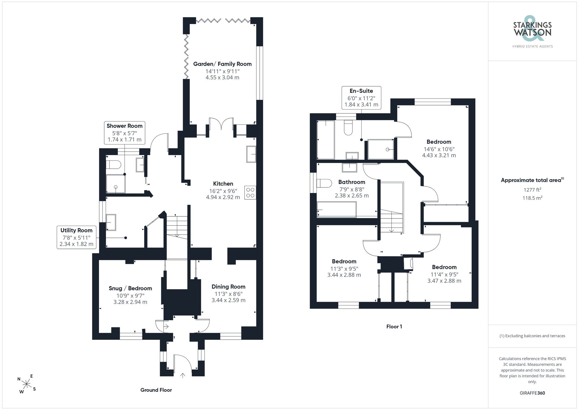 3 Candlers Lane, Harleston floorplan