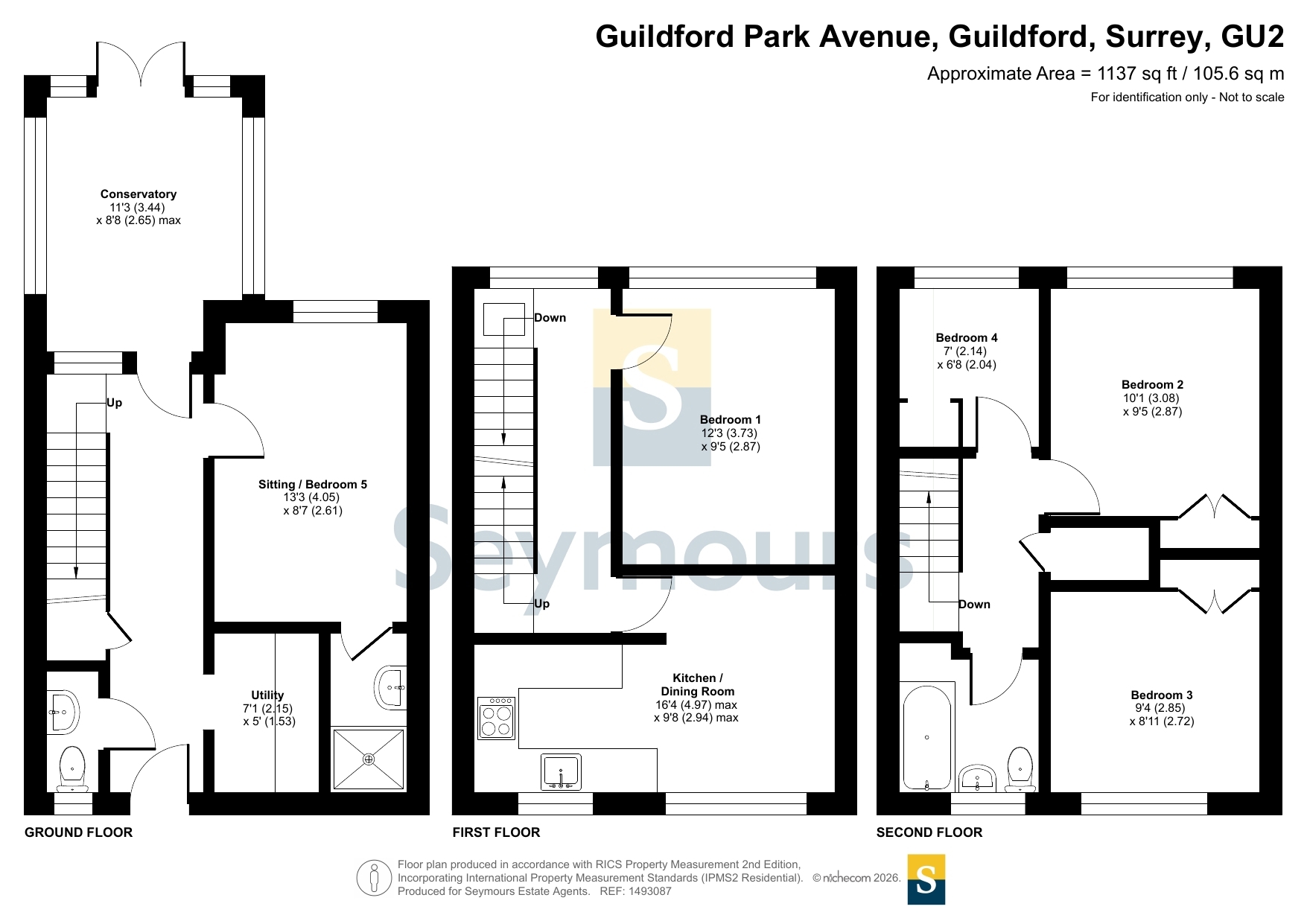 66, Guildford Park Avenue, Surrey floorplan
