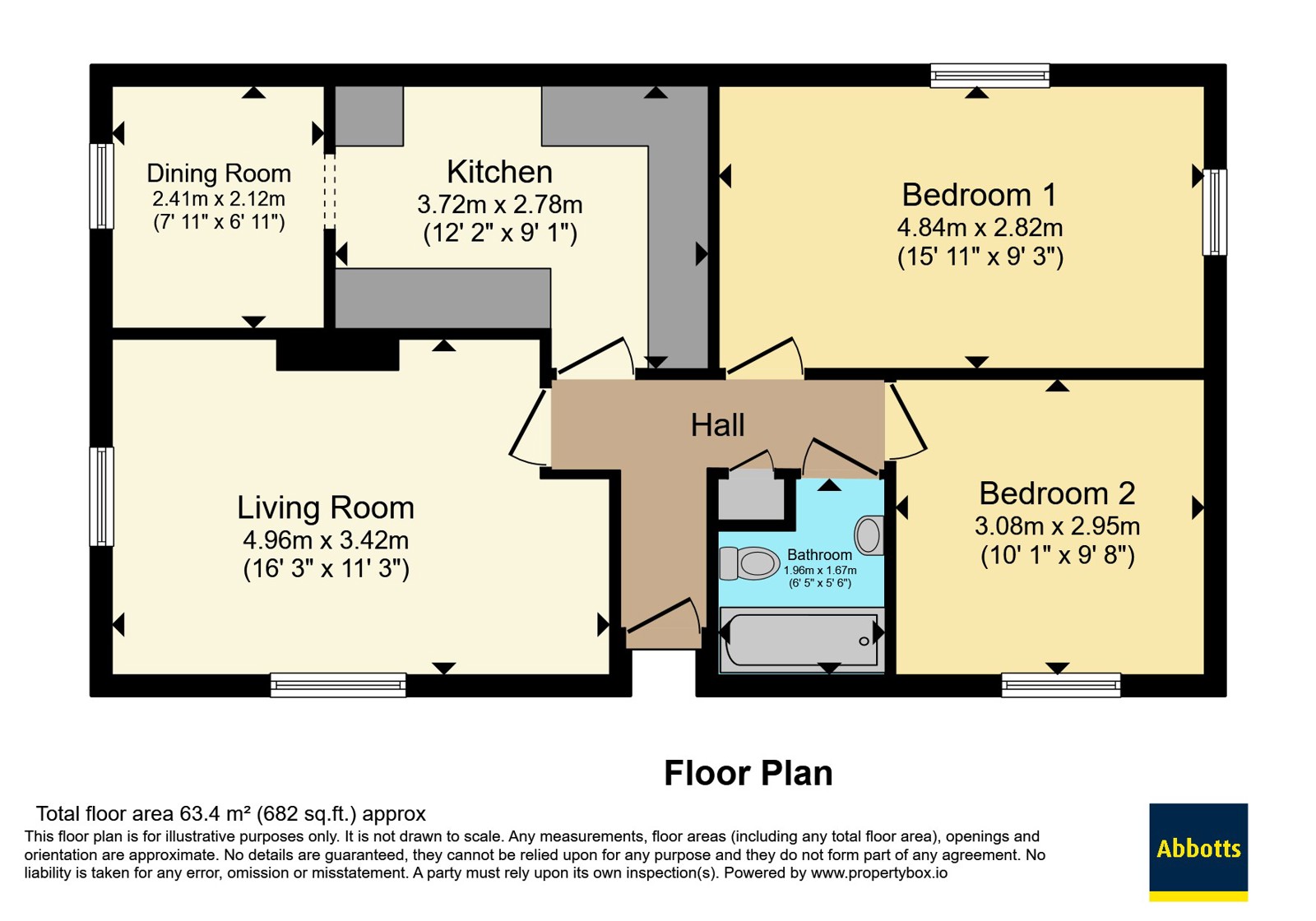 34, Grange Farm Park, Colchester floorplan