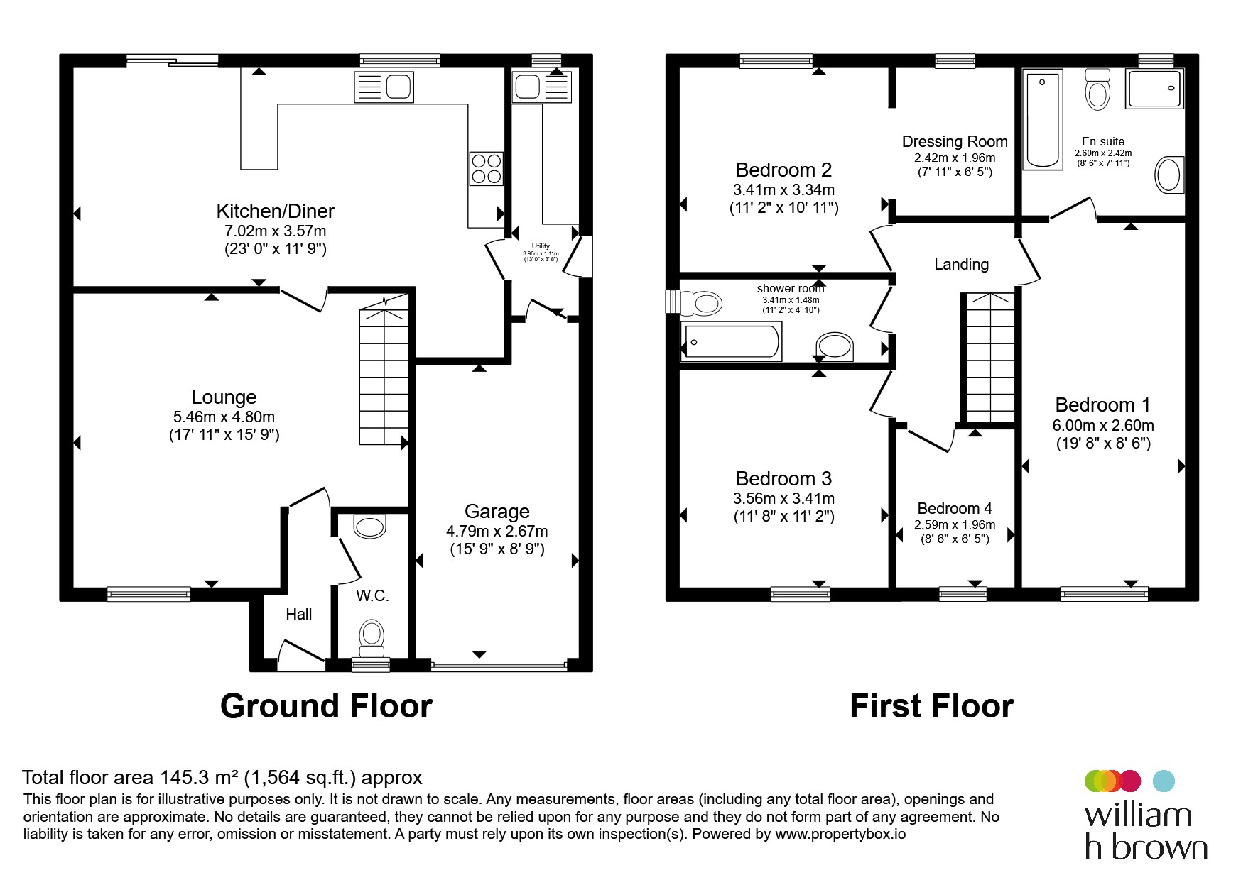 5, Holmshaw Drive, Sheffield floorplan