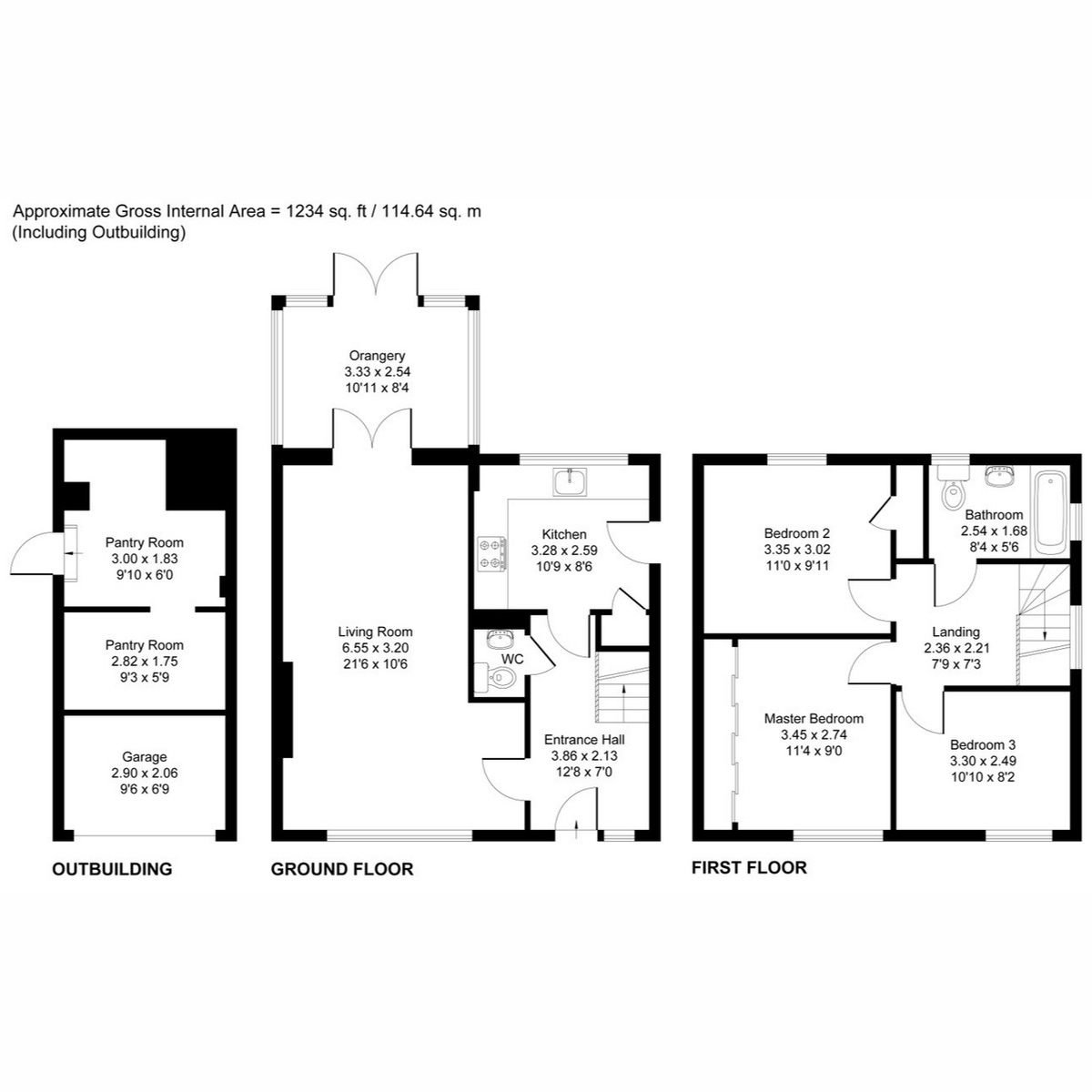 131a, Honey End Lane, Reading floorplan
