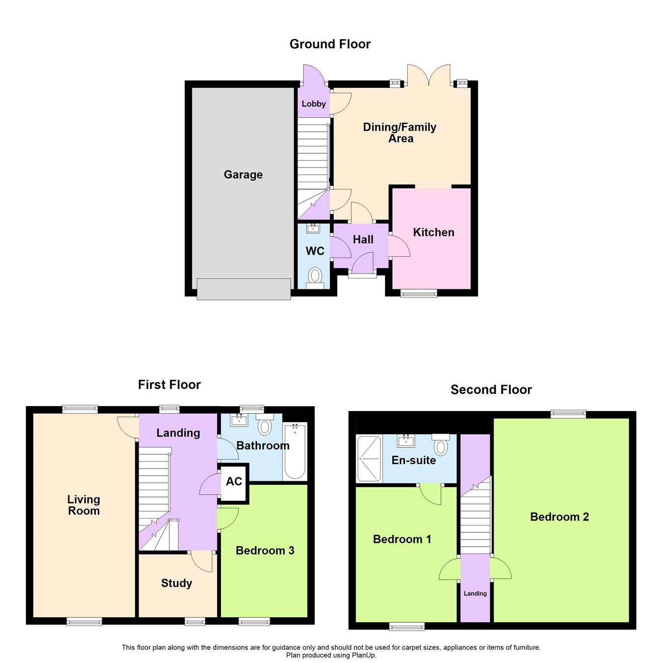 3 Bedrooms Terraced house for sale in Beauvais Avenue, Shortstown, Bedford MK42