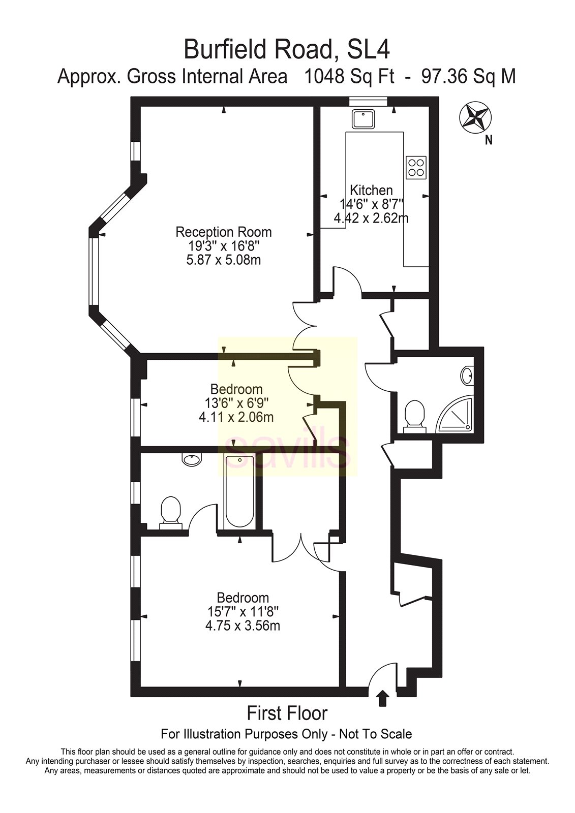 7 Brinkworth Place,, Burfield Road, Windsor floorplan