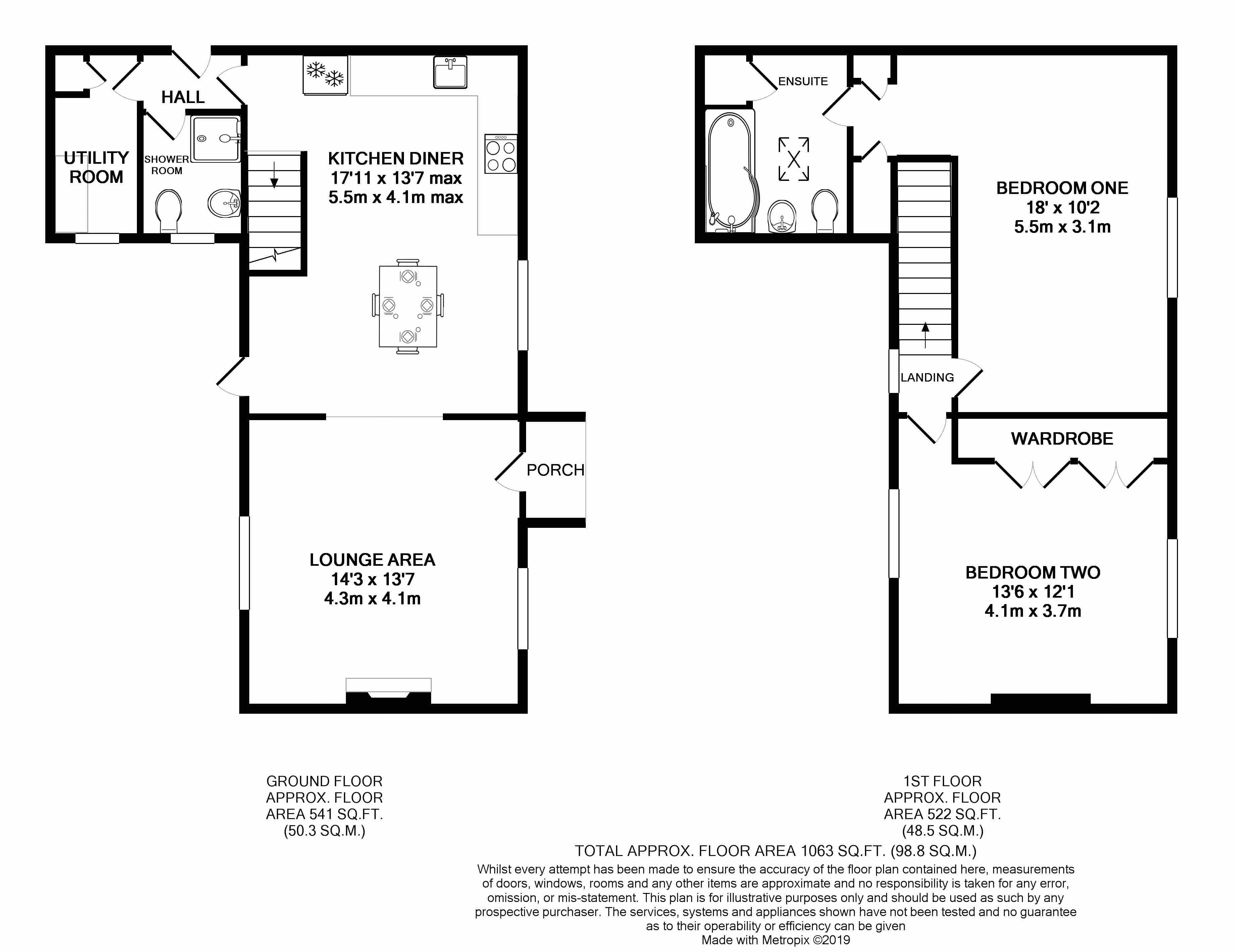 2 Bedrooms Link-detached house for sale in Nyton Road, Westergate, Chichester PO20