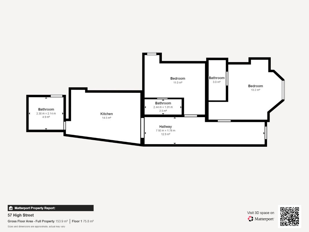 57, High Street, Lydney floorplan