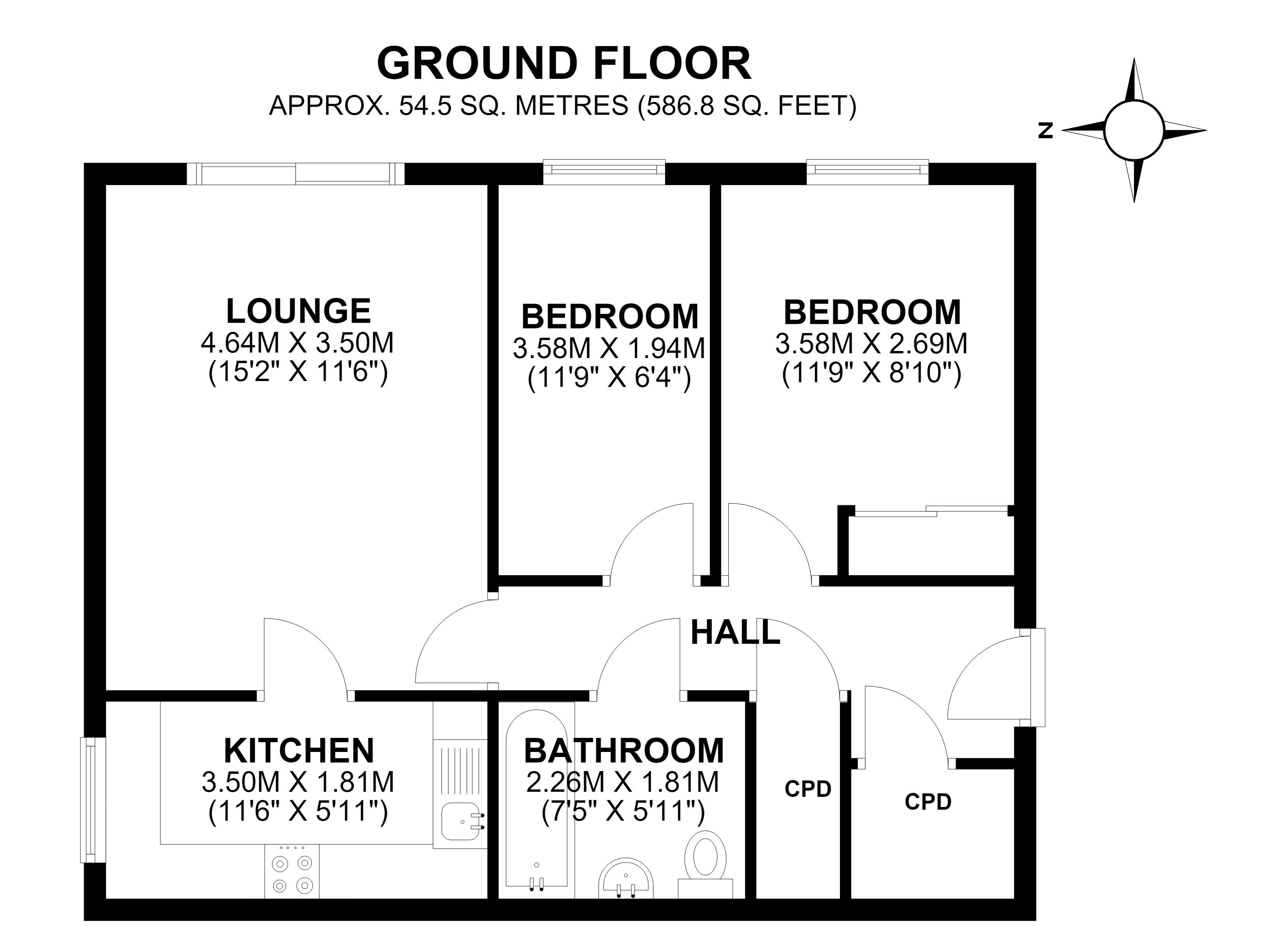 18, The Acorns, Sevenoaks floorplan