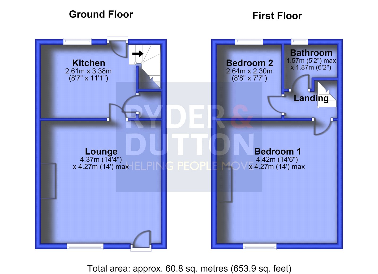 37, Co-Operative Street, Saddleworth floorplan