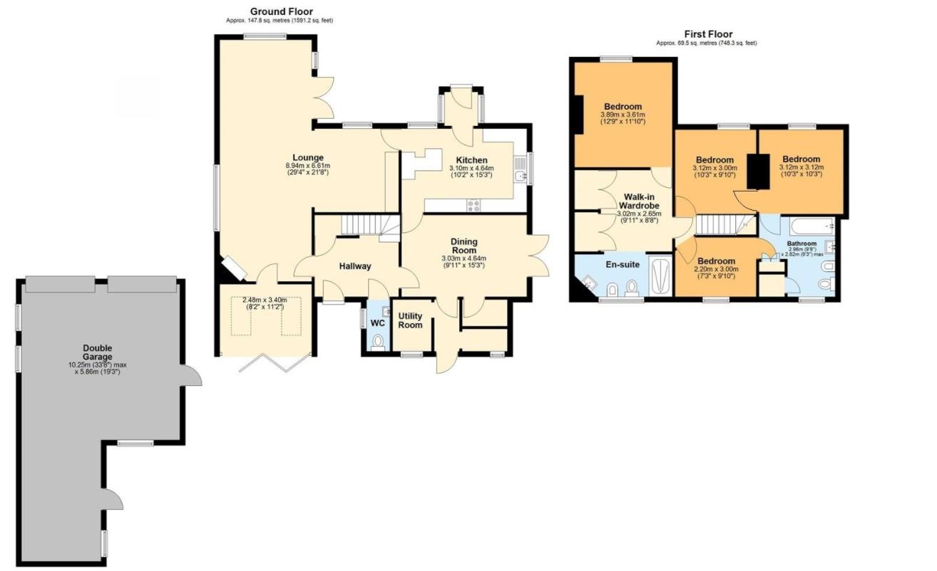 Stansted Cottage, Tilburstow Hill Road, South Godstone floorplan