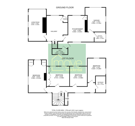 6, Rectory Lane, Wirral floorplan