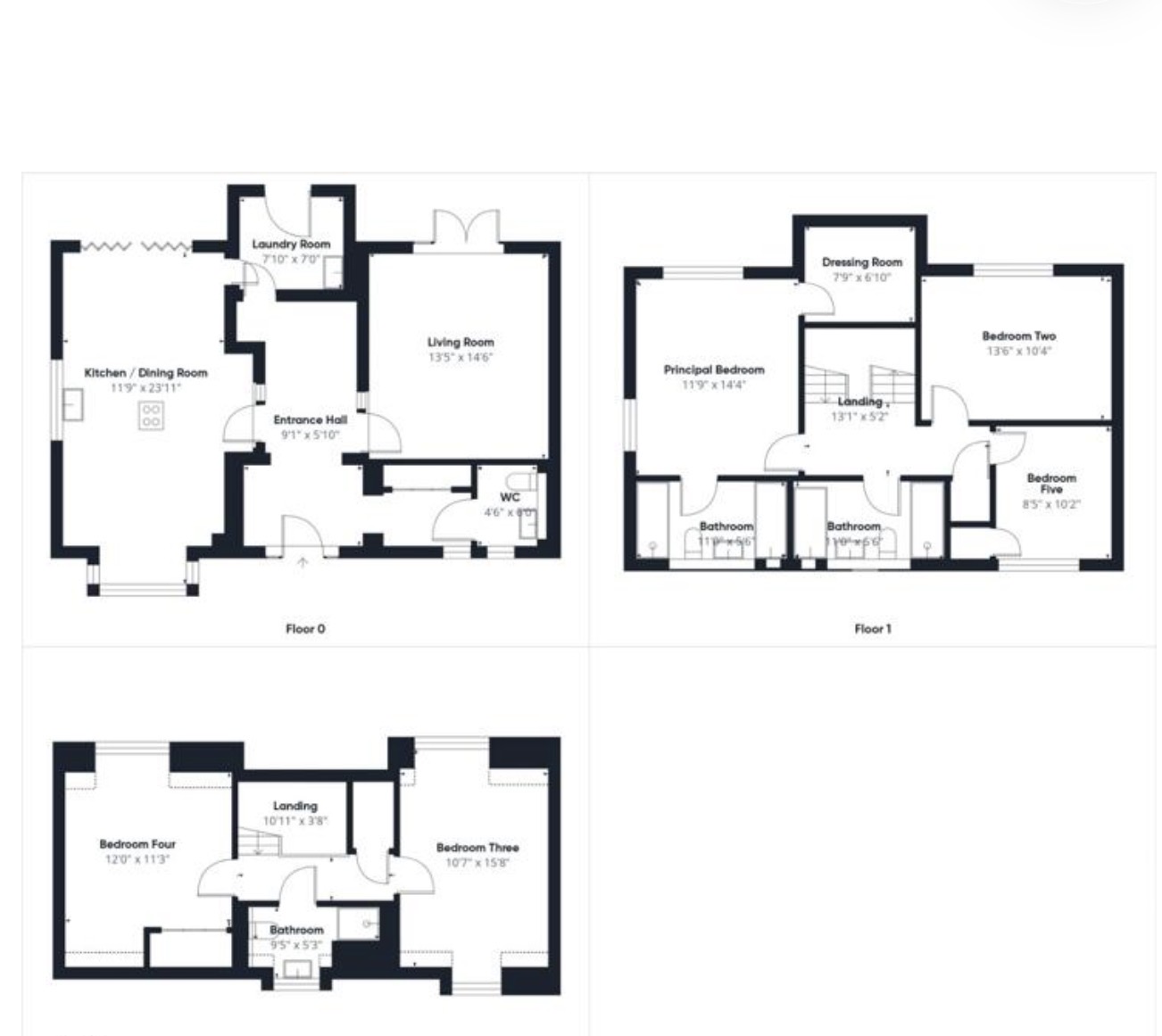 Holly Hill Drive, Ascot floorplan