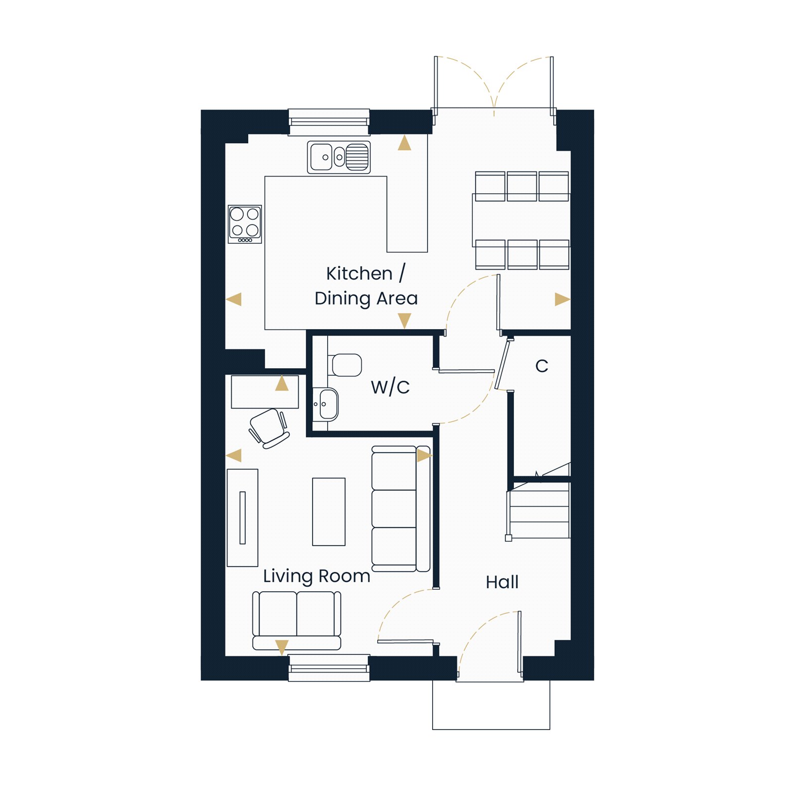 Plot 46 The Eaton,, Brundall Meadows, Brundall floorplan