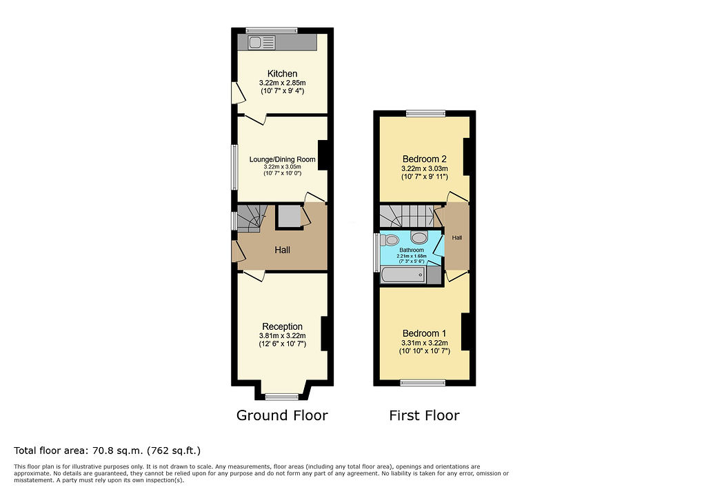 64, Spencer Street, Kidderminster floorplan
