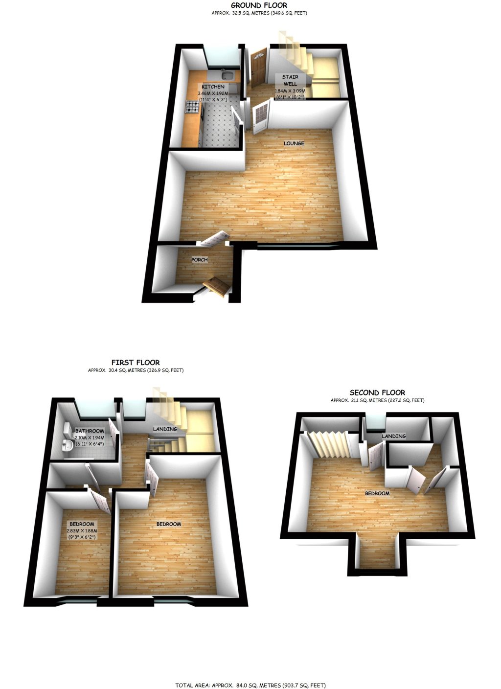 3 Bedrooms  to rent in Wyngates, Leighton Buzzard LU7