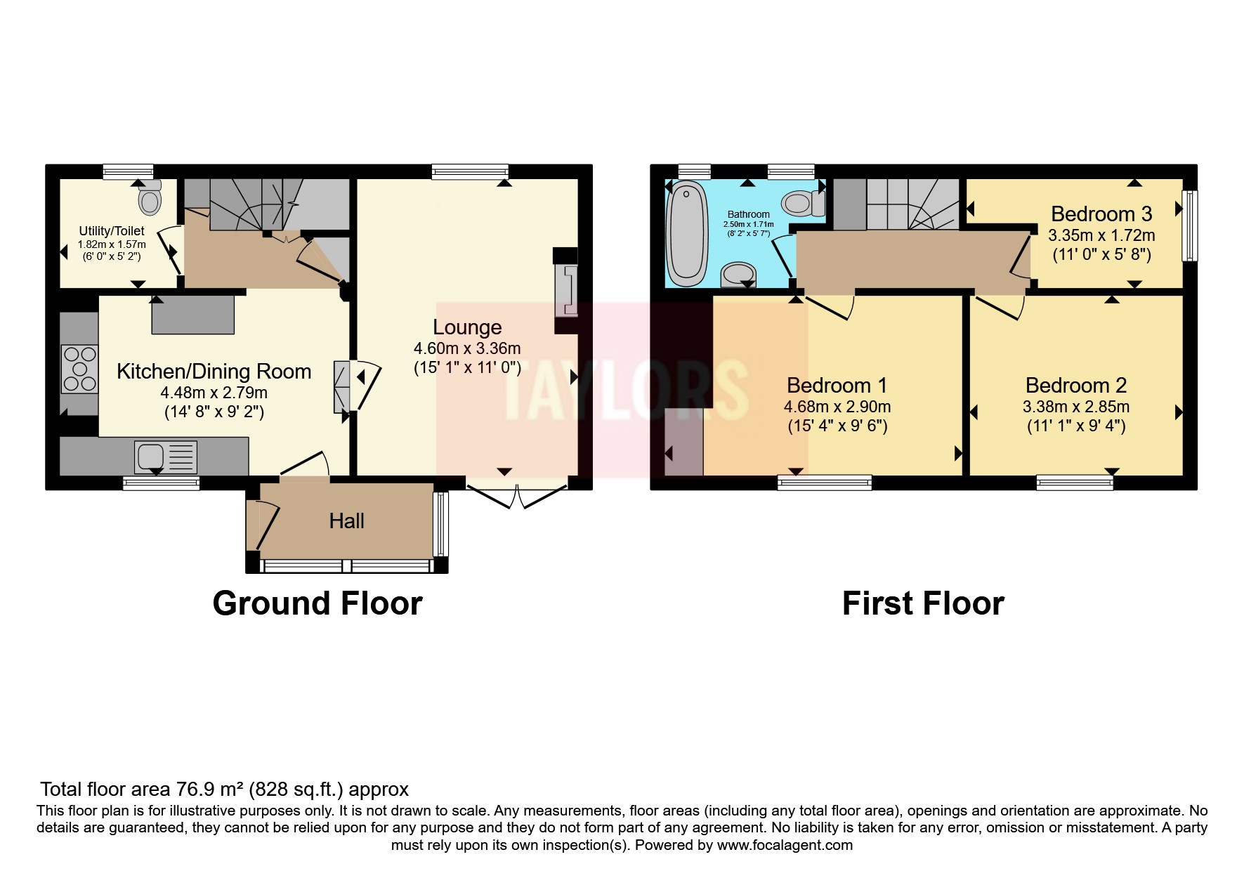 Brooklyn, Gloucestershire floorplan