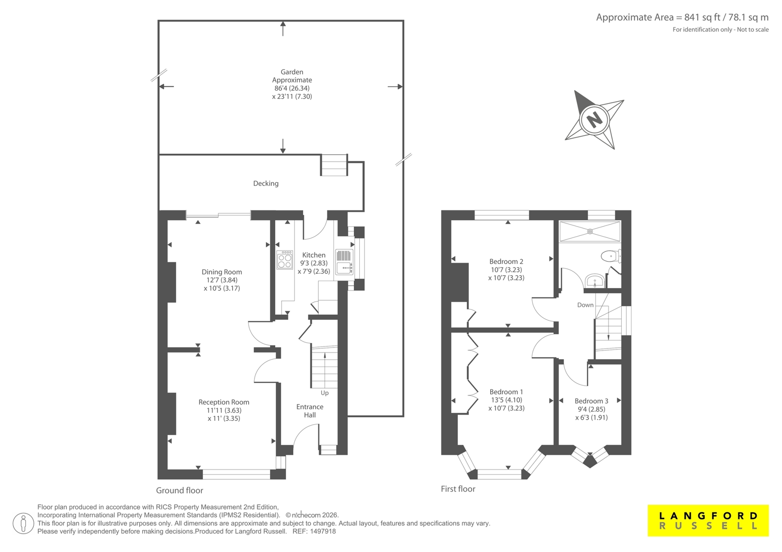 22, Rosecroft Close, Orpington floorplan