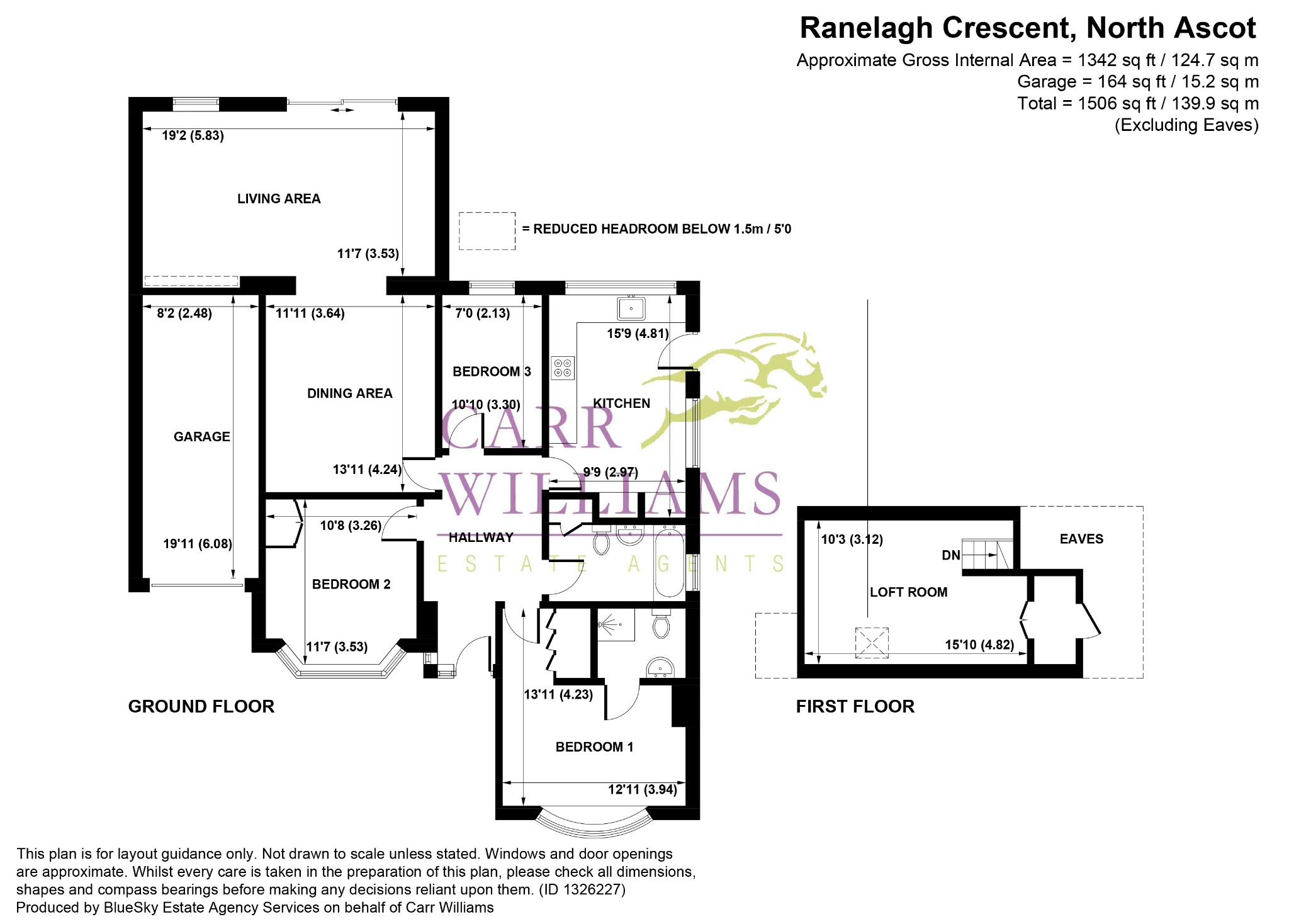 43 Ranelagh Crescent, Ascot floorplan