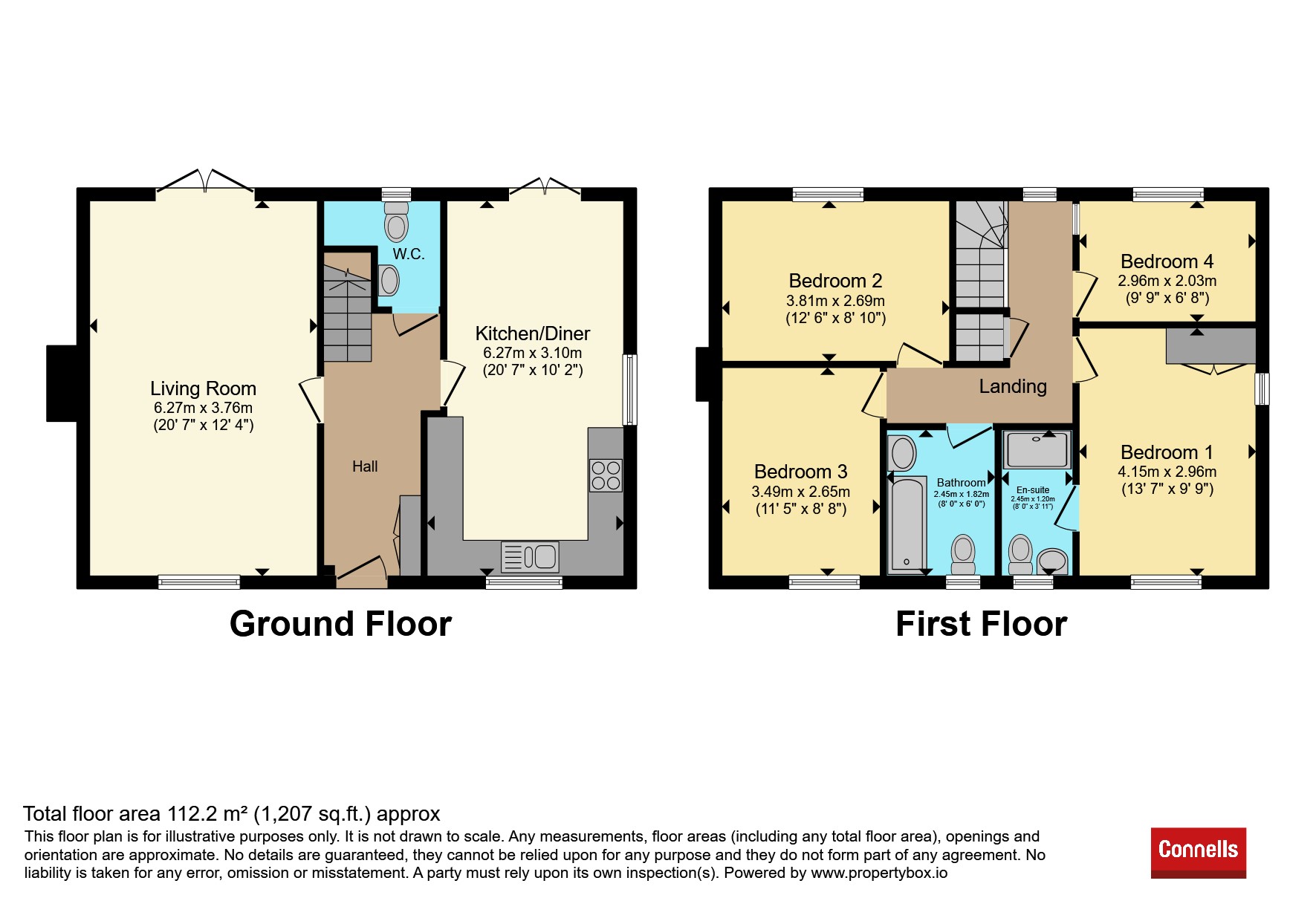 16, Englands Field, Hereford floorplan
