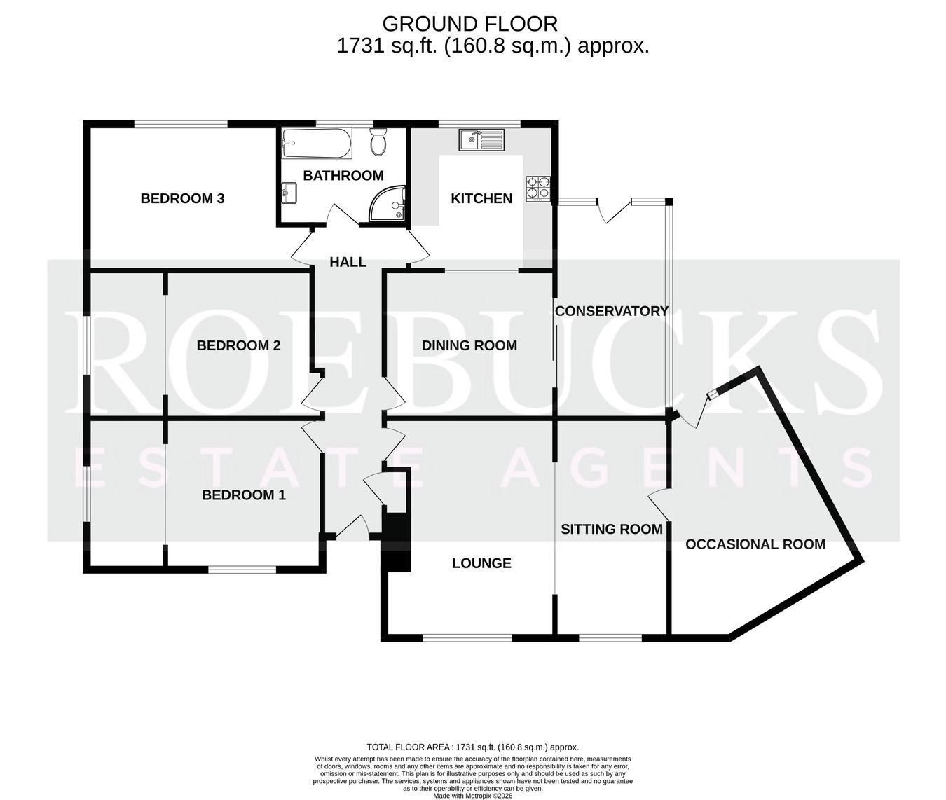 Moorgreen Close, Barnsley floorplan