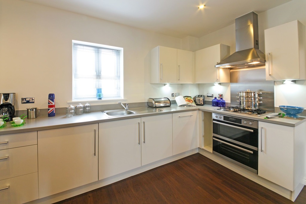 Property 2 of 9. Stylish Kitchen With Ample Storage Space