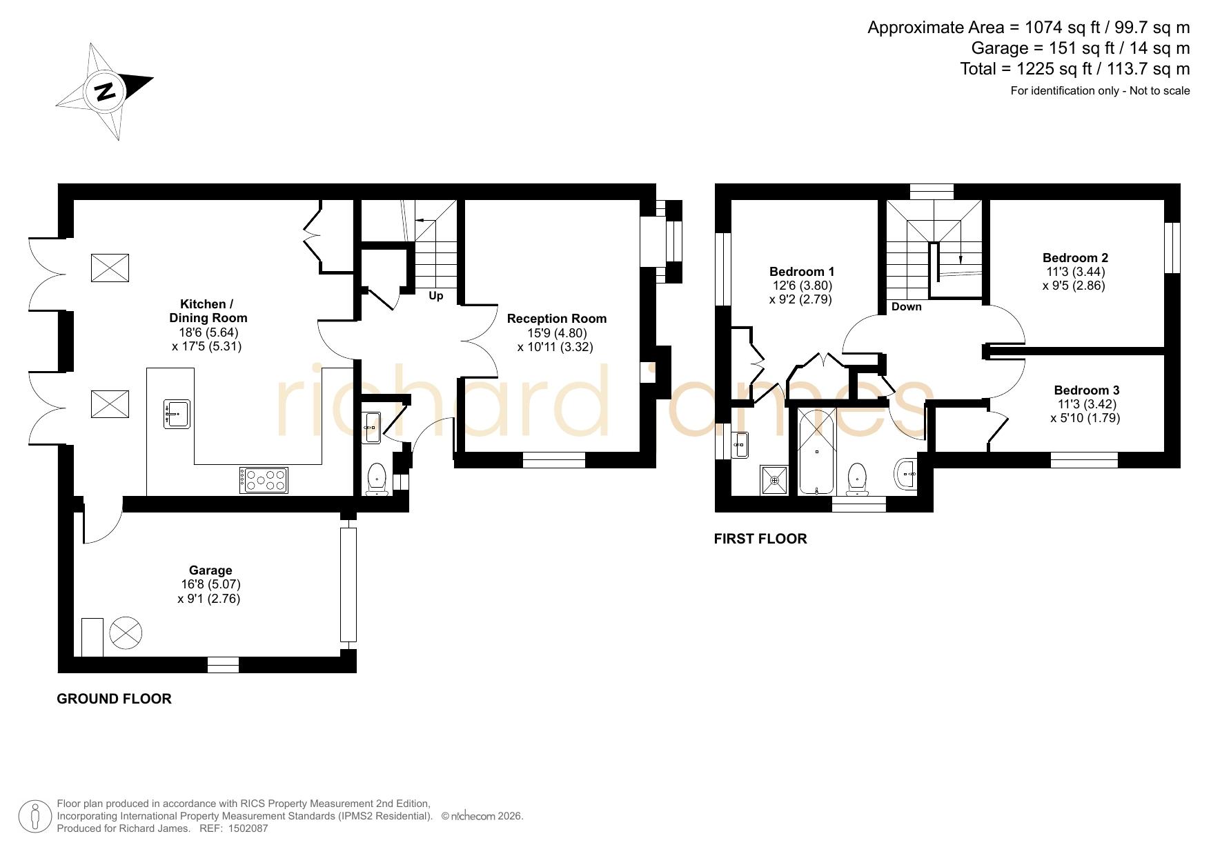 53, Home Close, Swindon floorplan