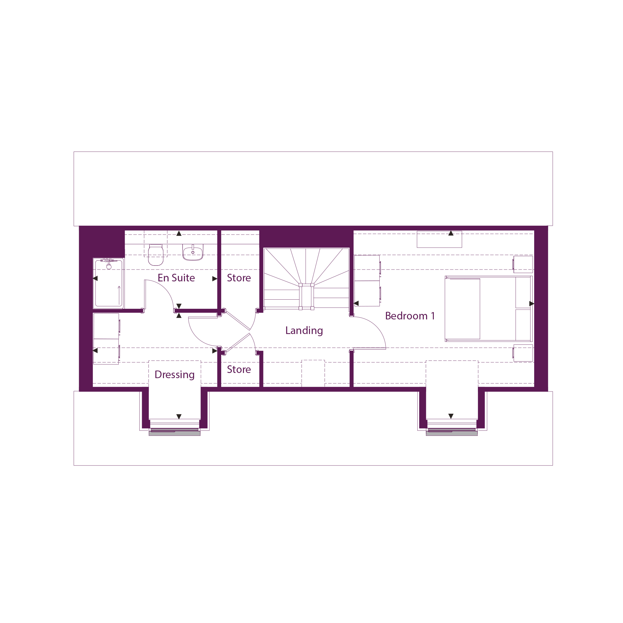 42, Holland Drive, Medstead floorplan