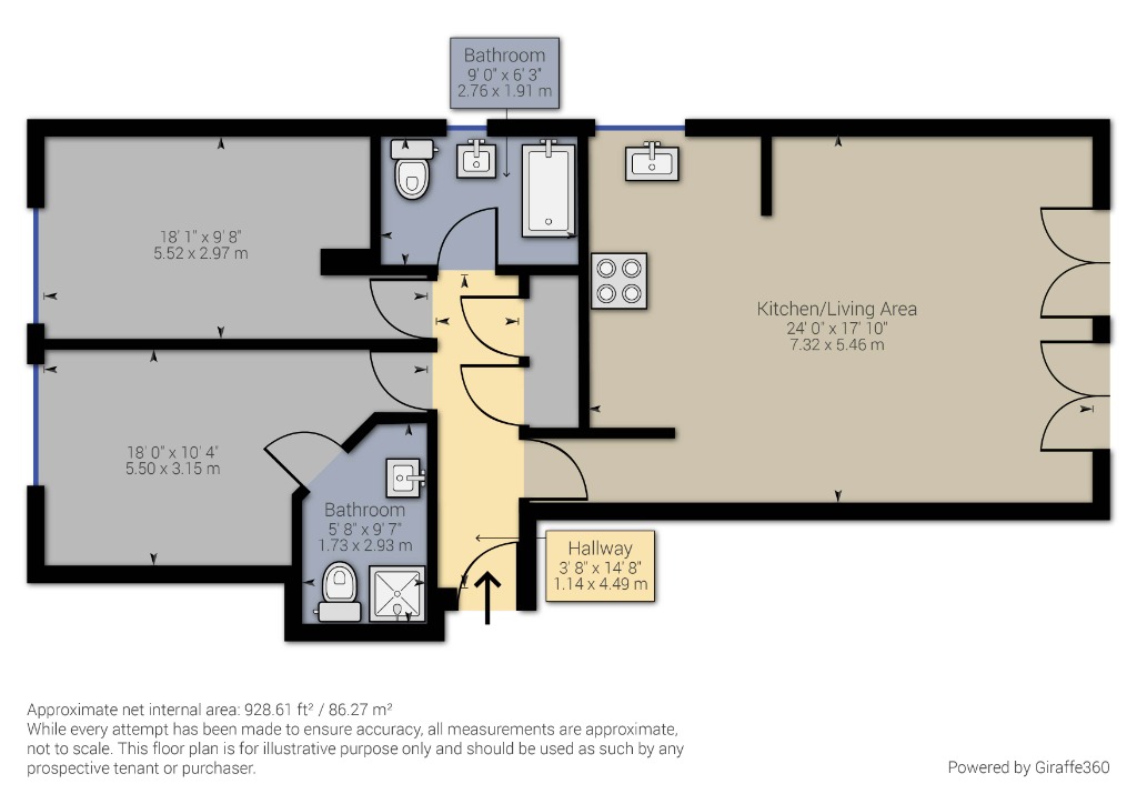 The Boat House, Mumbles Road, Mumbles, Swansea SA3, 2 bedroom flat to