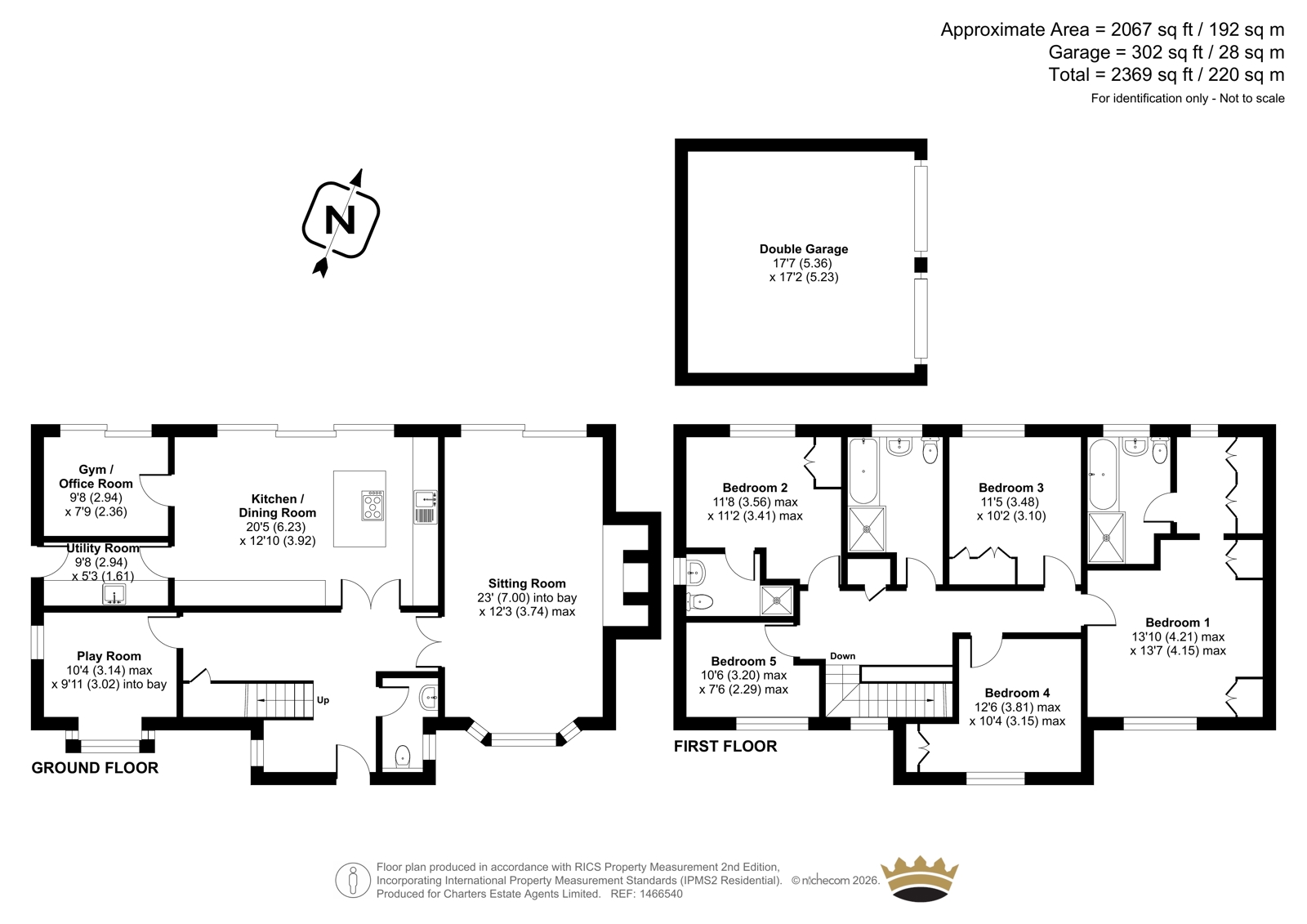 33, Leafy Lane, Fareham floorplan
