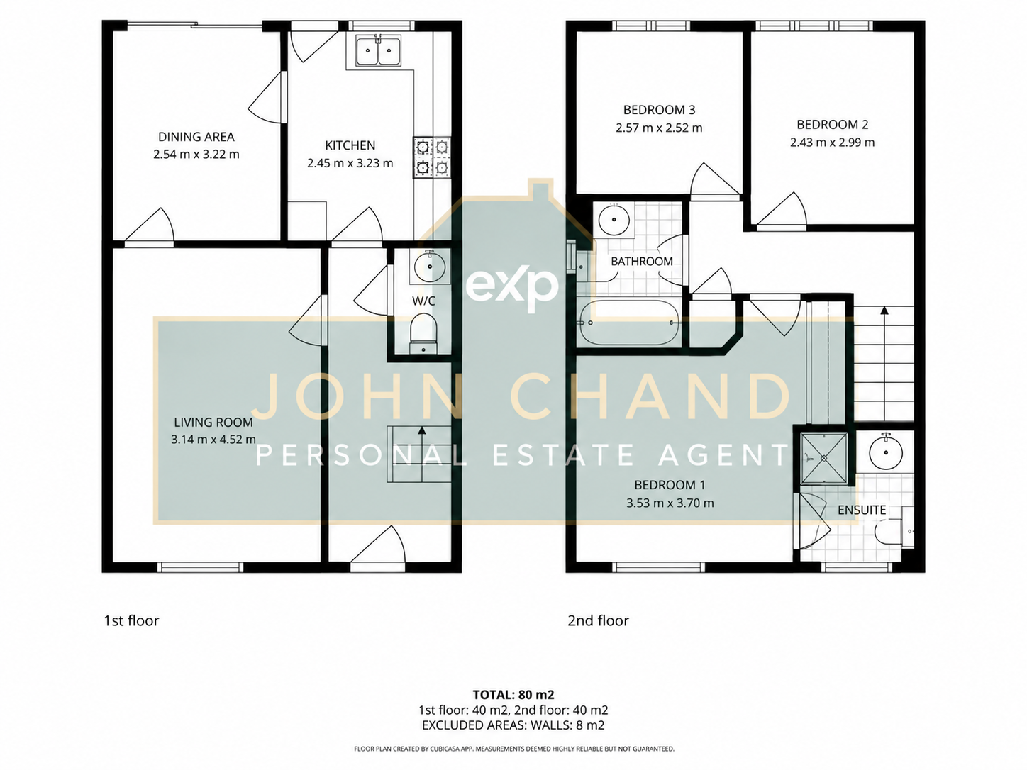 3, Stocker Way, St. Neots floorplan