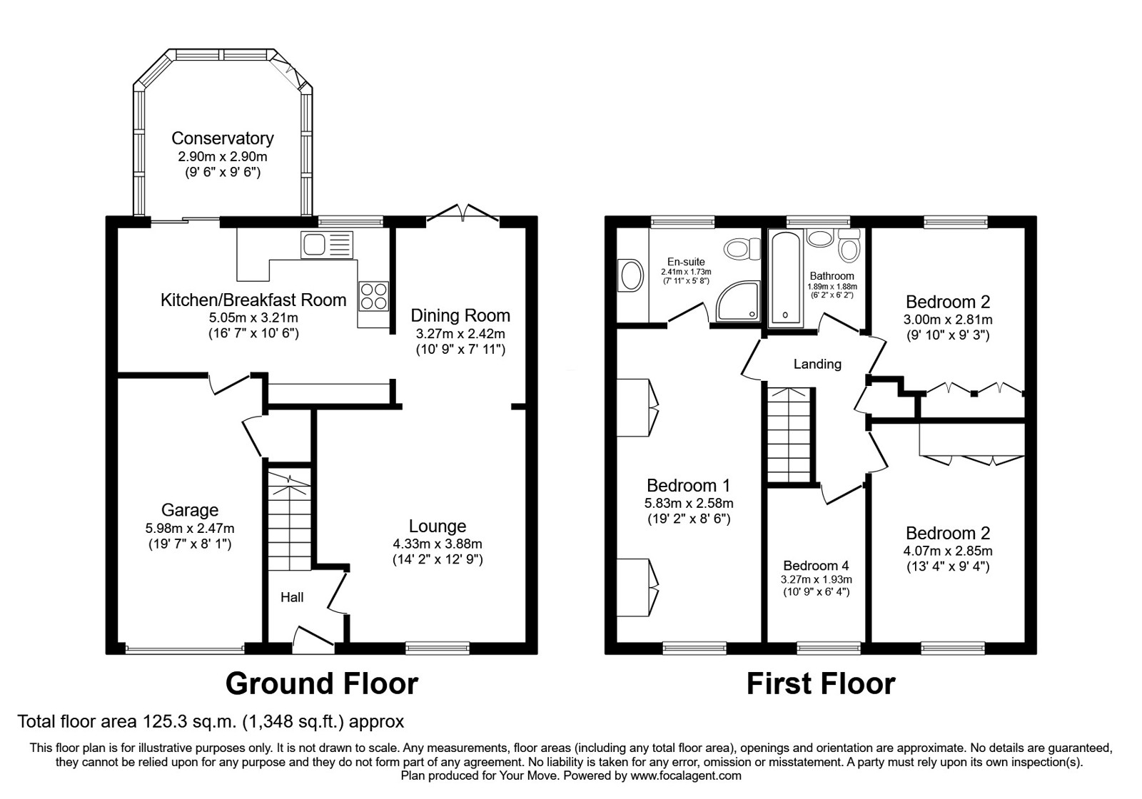 Egelwin Close, Staffordshire floorplan