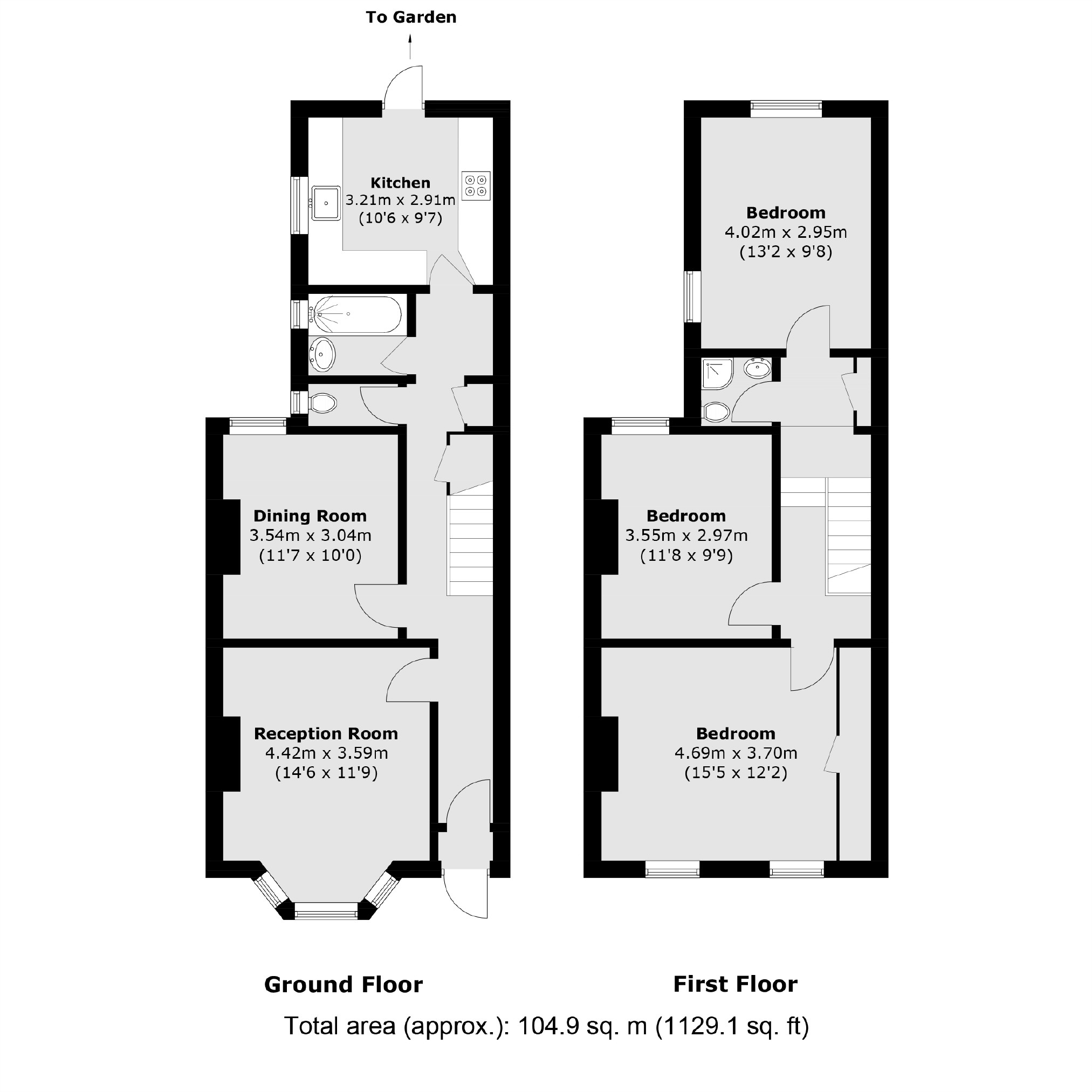 5, Earlsmead Road, London floorplan