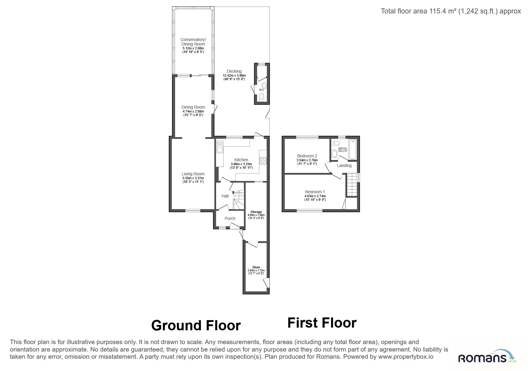 8, Leighton Avenue, Wiltshire floorplan
