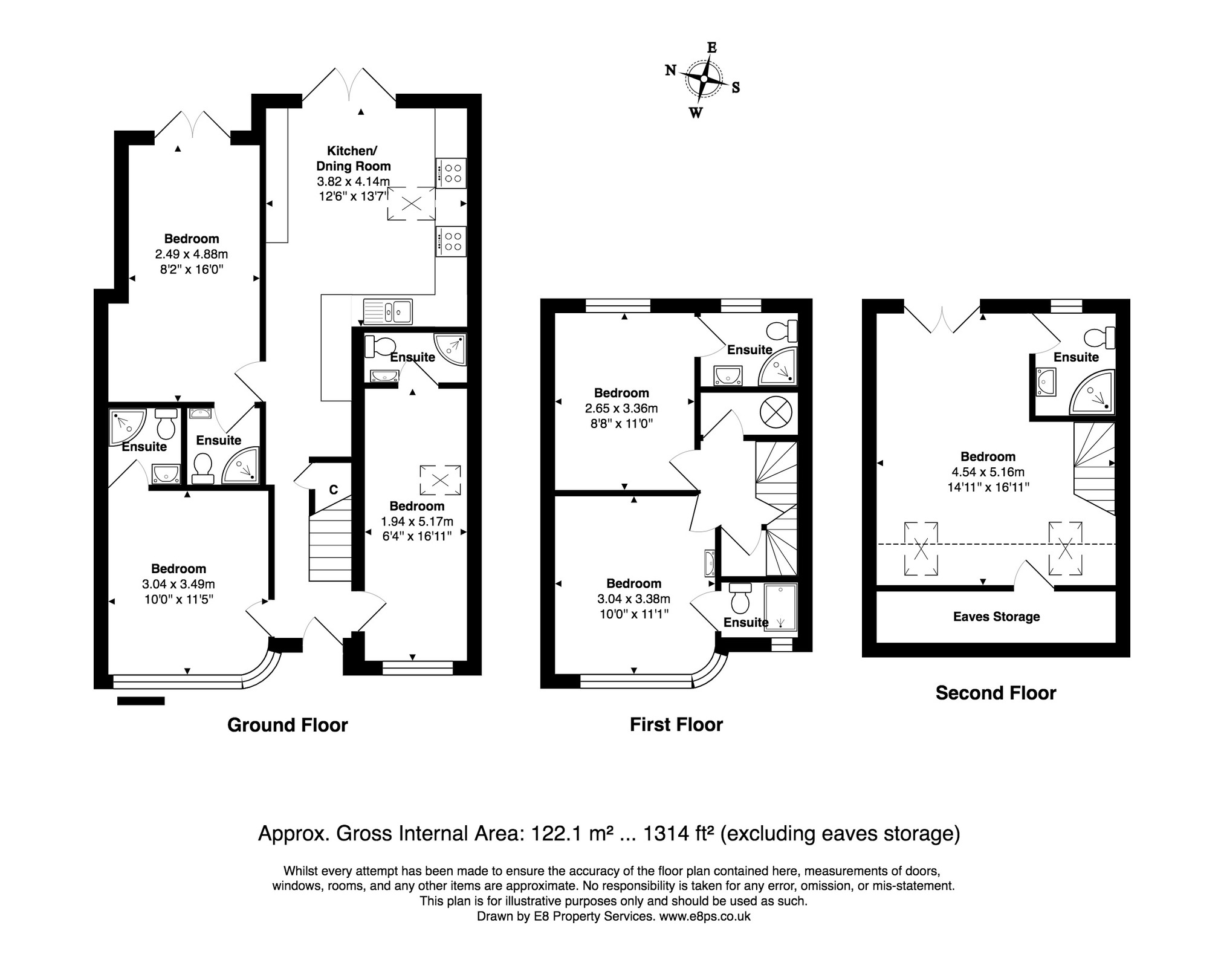 Room 4, 17, Finmore Road, Oxford floorplan
