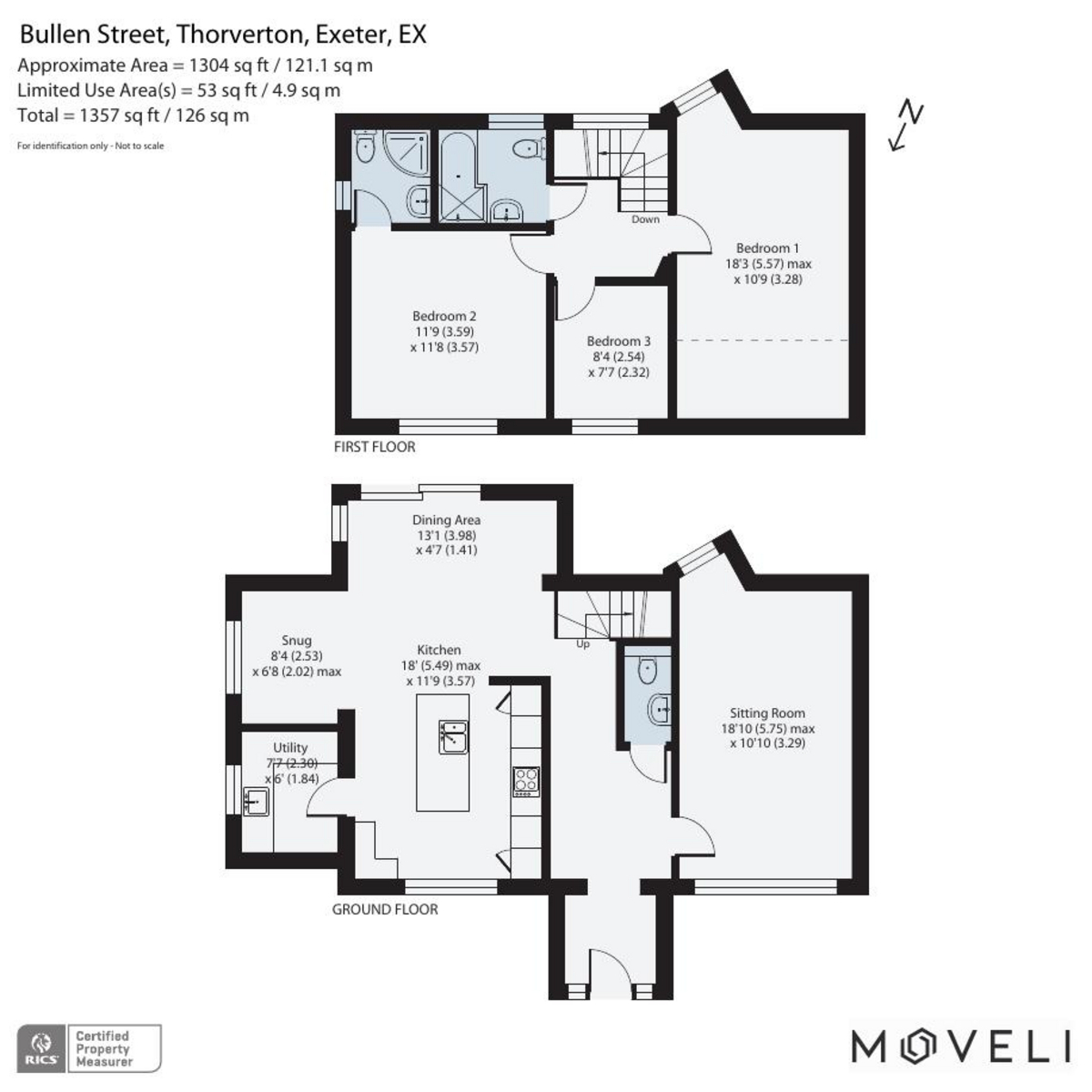Laburnum Cottage, Bullen Street, Exeter floorplan