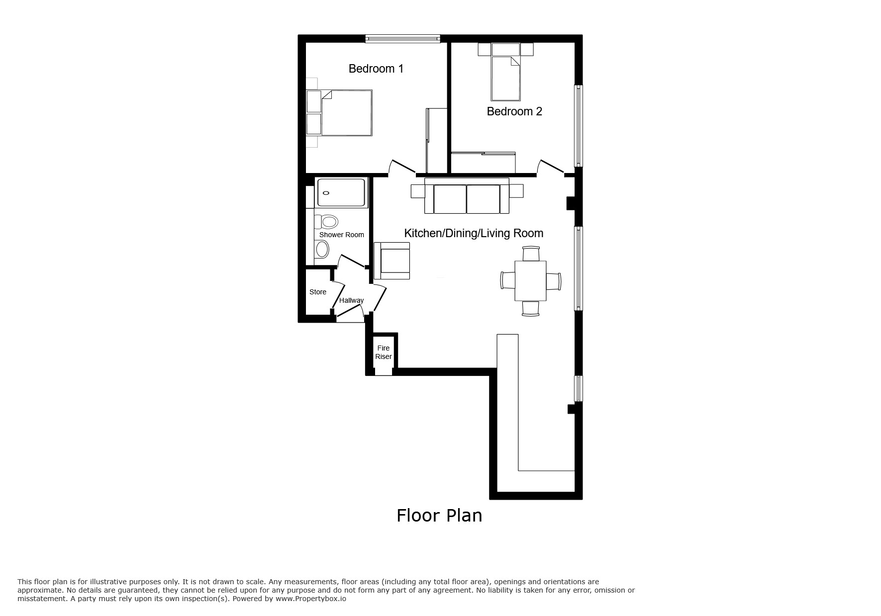 Plot 14, Severn House, Old Gloucester Road, Bristol floorplan