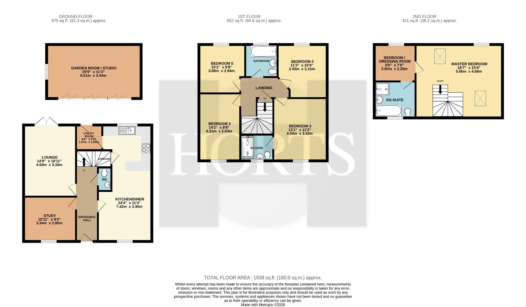 16, Lee Road, Northampton floorplan