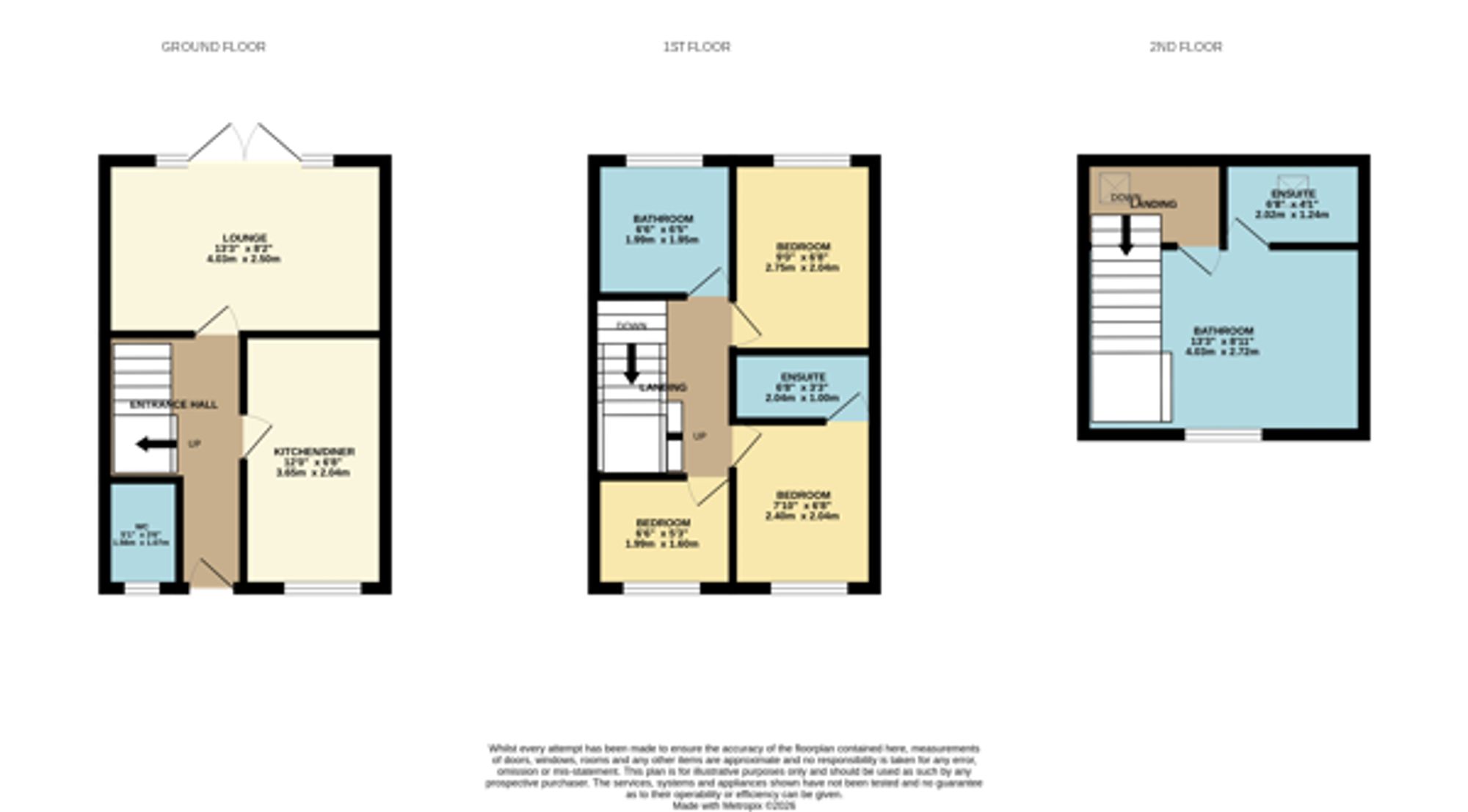 2f Golborne Road, Warrington floorplan