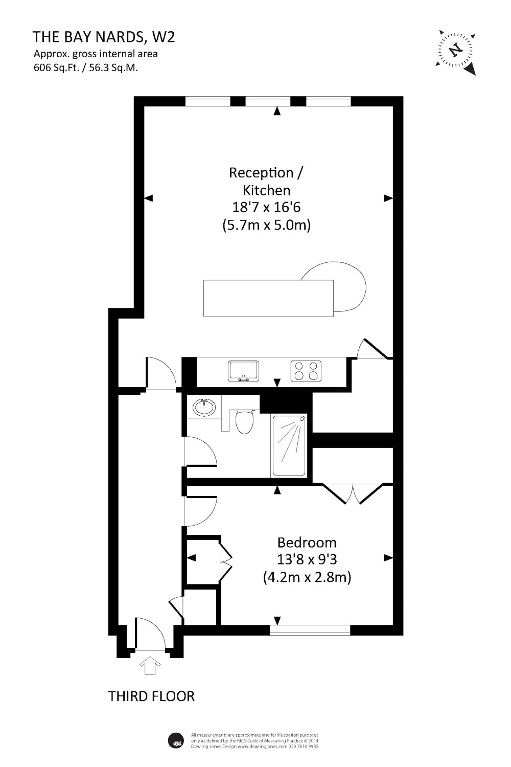 1 Bedrooms Flat to rent in Chepstow Place, Notting Hill W2