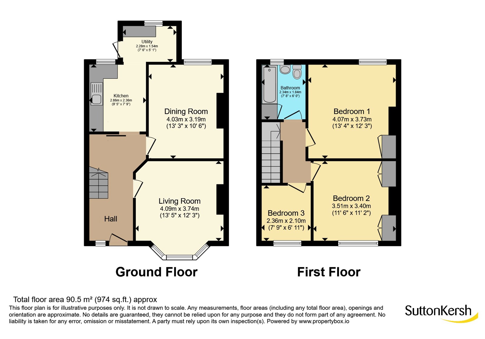 31, Fulwood Road, Merseyside floorplan