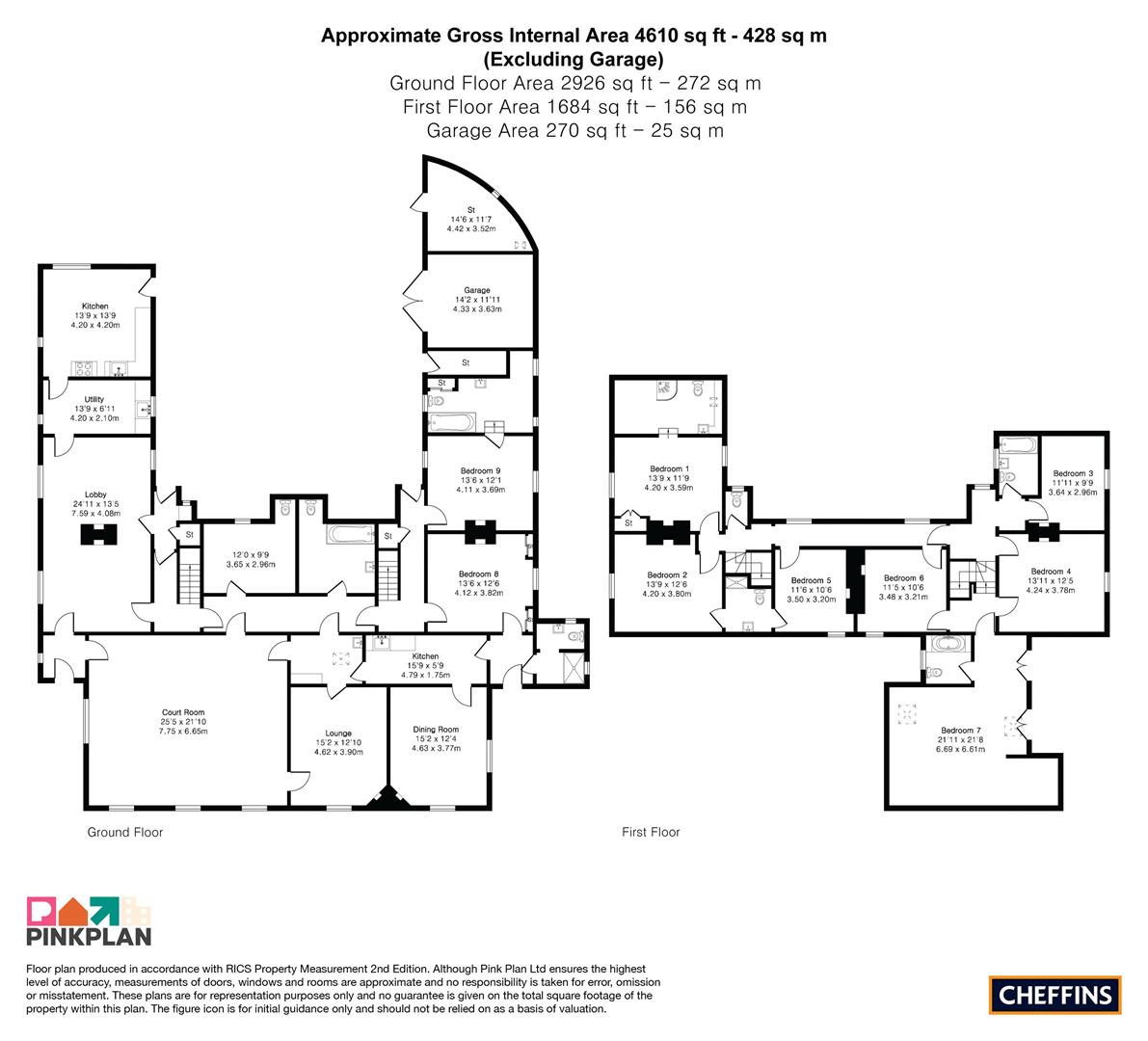 25, Symonds Lane, Linton floorplan