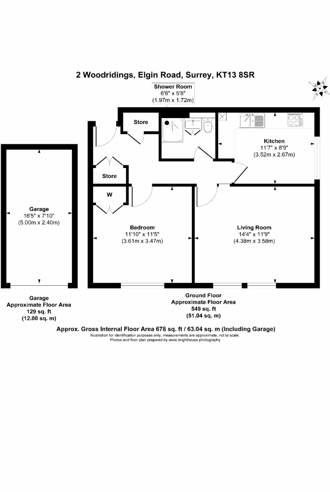 2 Woodridings, Elgin Road, Weybridge floorplan