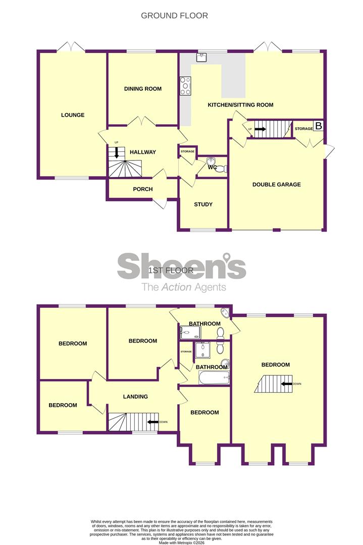 3, Aspen Way, Little Oakley floorplan