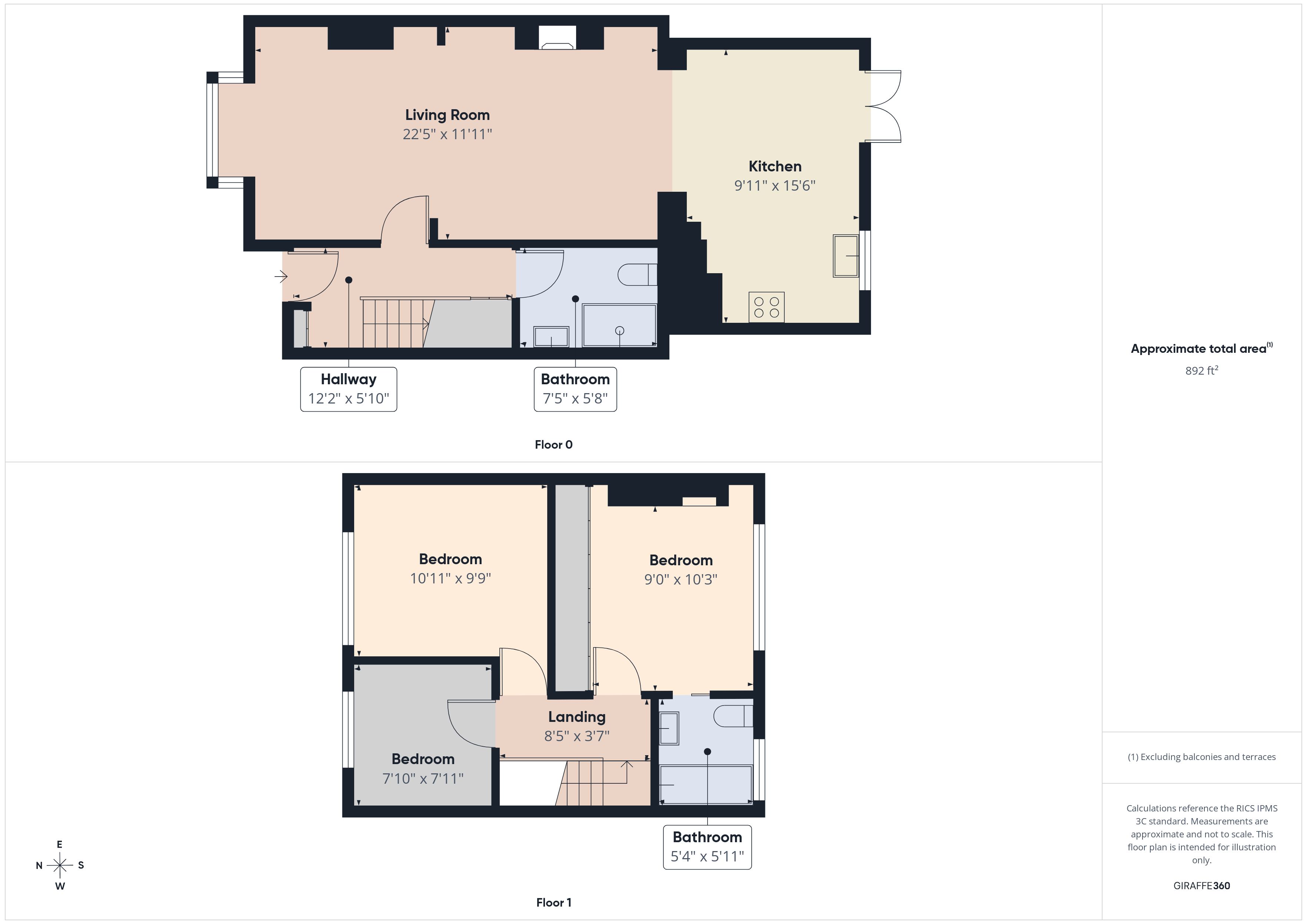 275, Billet Road, Walthamstow floorplan