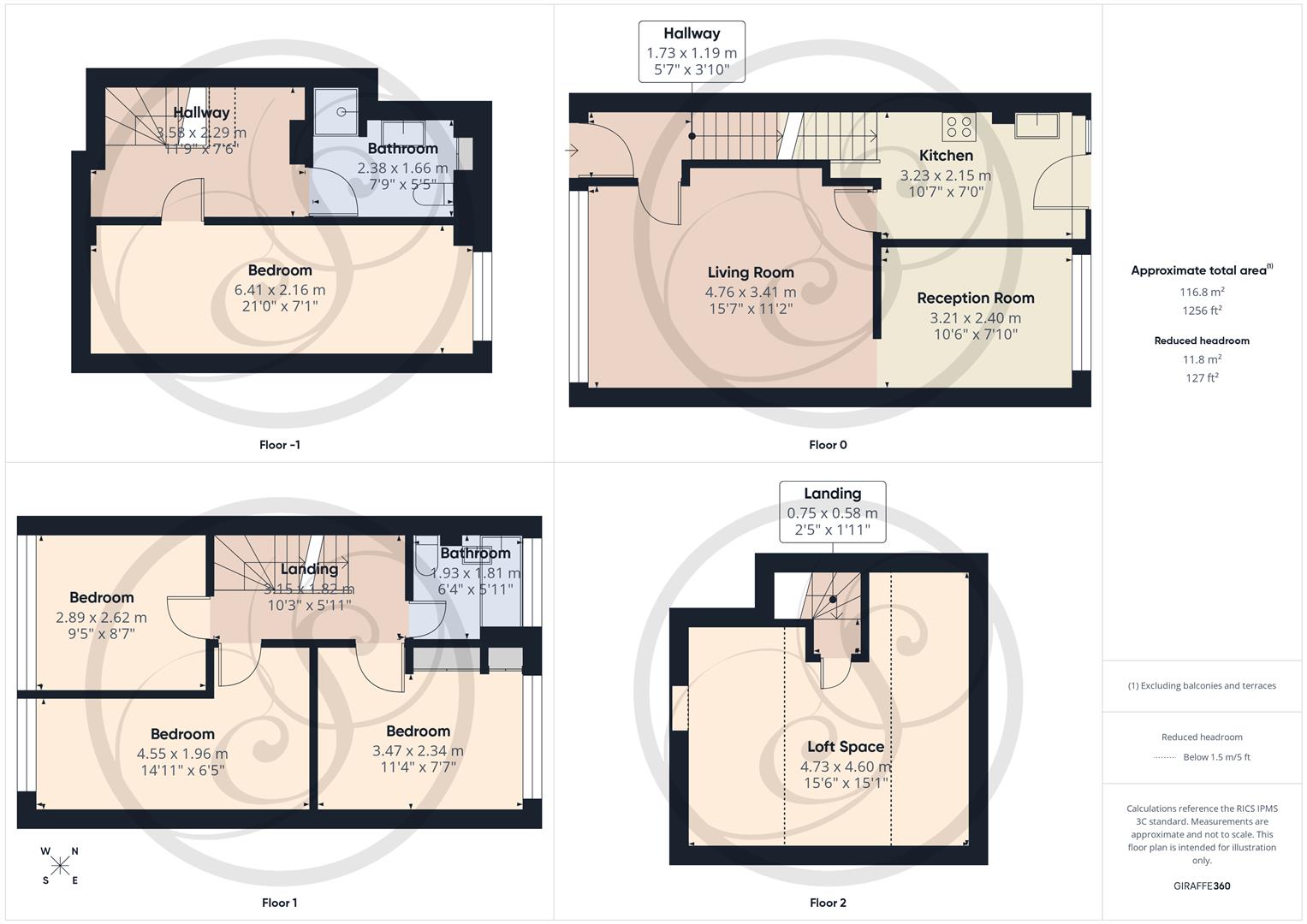 68A, Hartley Avenue, Leeds floorplan