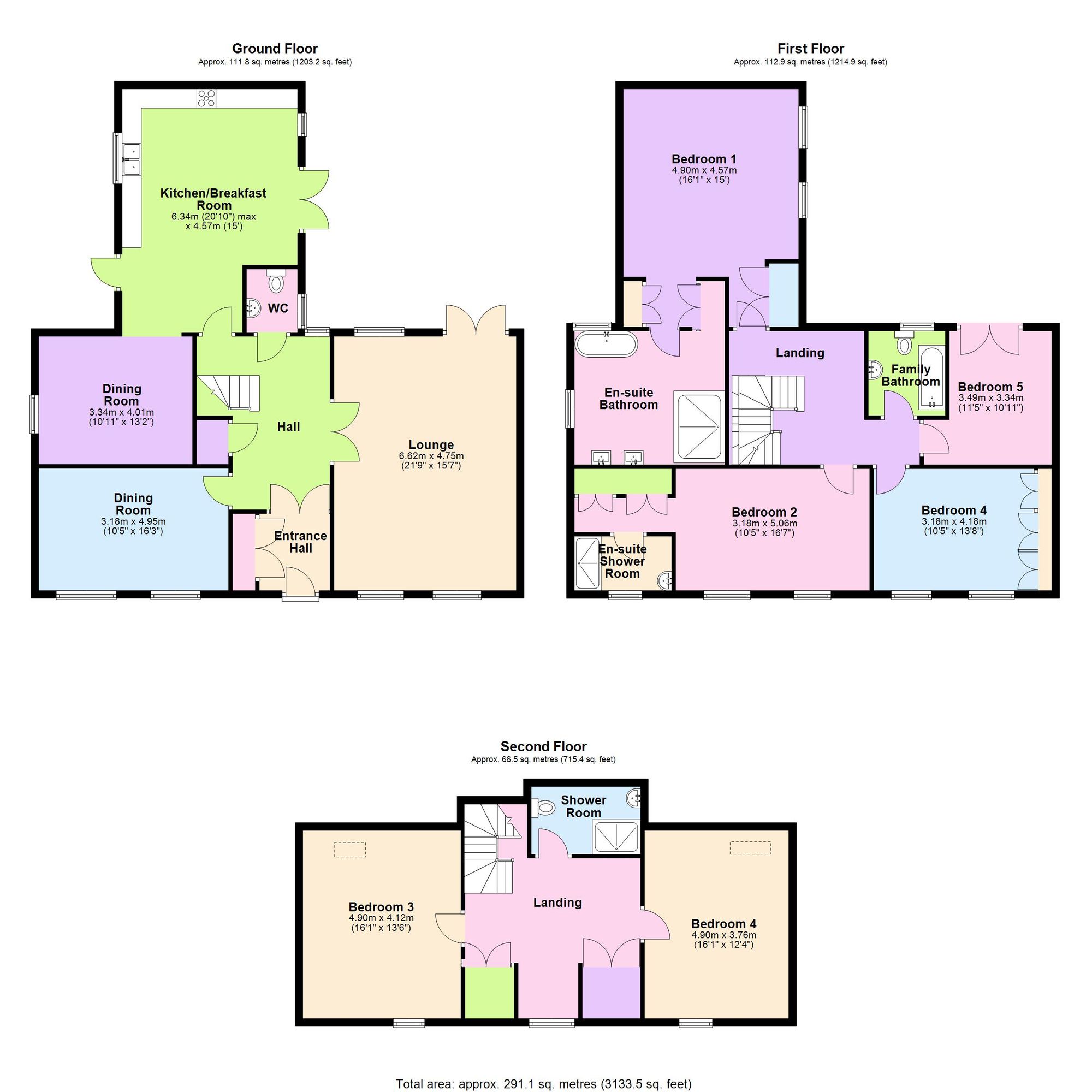 47 Bullrush Lane, Cambridge floorplan