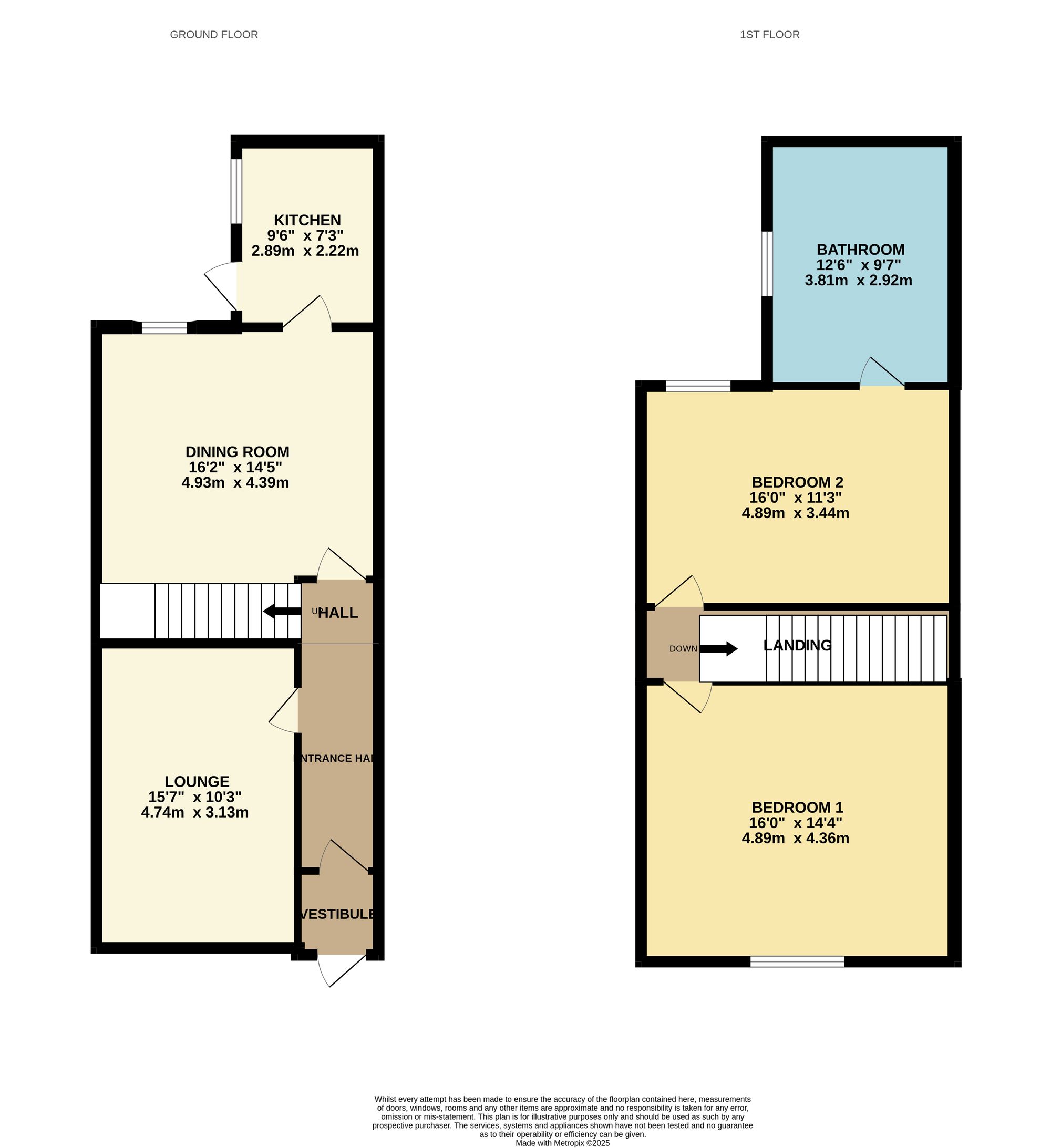 233 Tonge Moor Road, Bolton floorplan