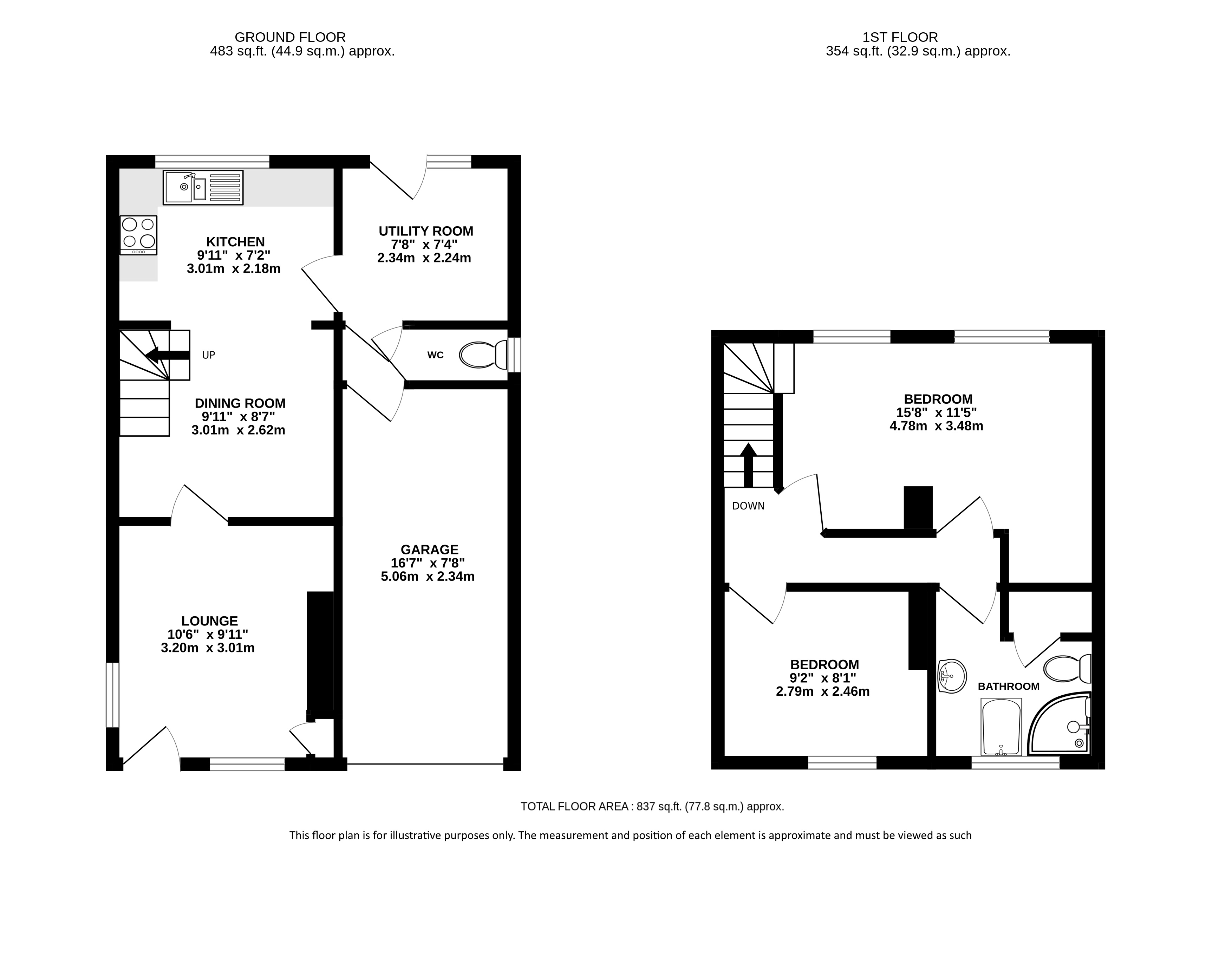 25, High Street, Sandridge floorplan