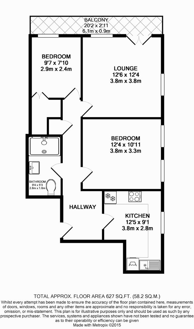 1092b, Uxbridge Road, Middlesex floorplan